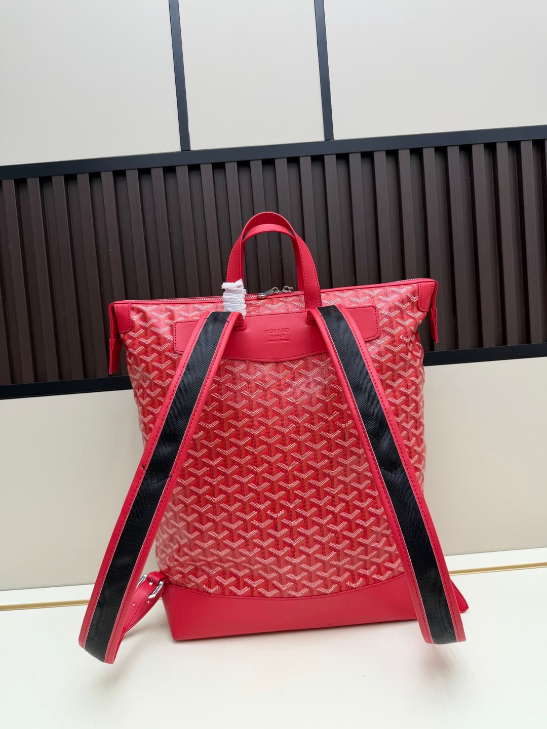 Goyard Cisalpin Backpack Goyardine Canvas & Chevroches Calfskin Mid