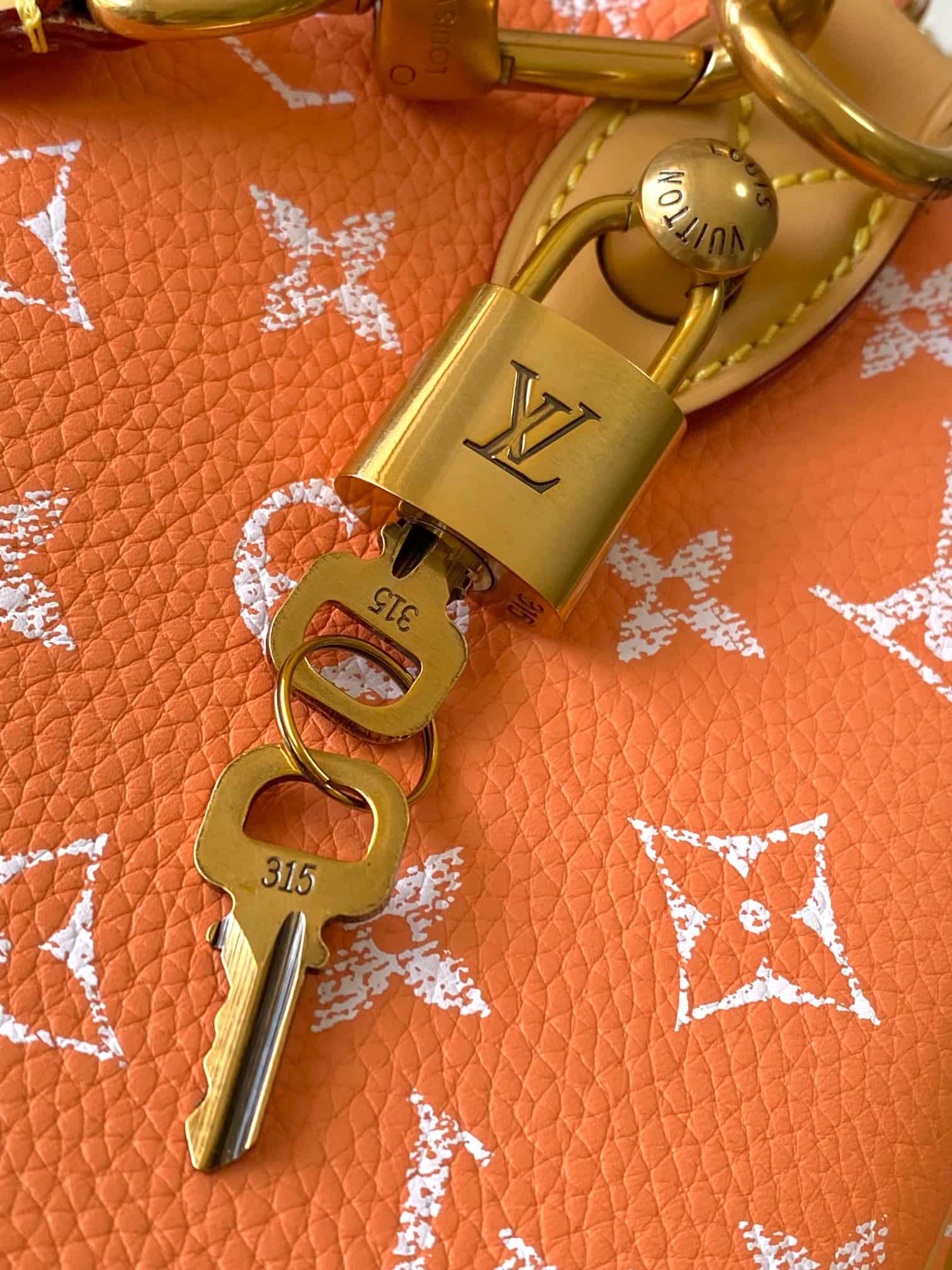Louis Vuitton Speedy P9 Bandoulière 25 Summer Peach Calf leather TOP