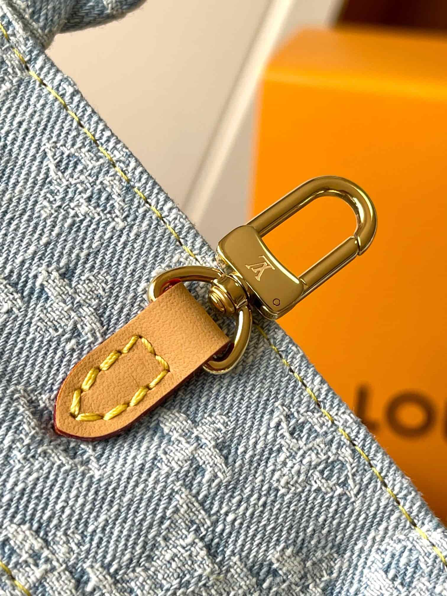 Louis Vuitton Let Go PM Monogram Denim Sky Blue Denim M24897 TOP