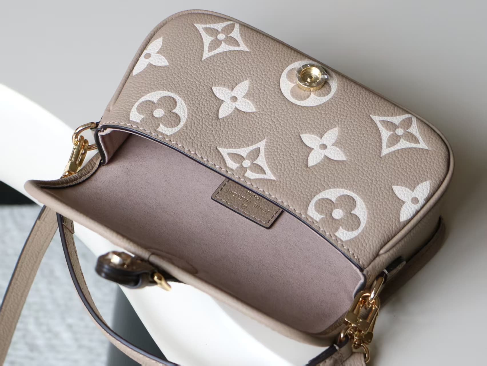 Louis Vuitton Nano Diane Monogram Empreinte embossed supple grained cowhide leather M83300 High