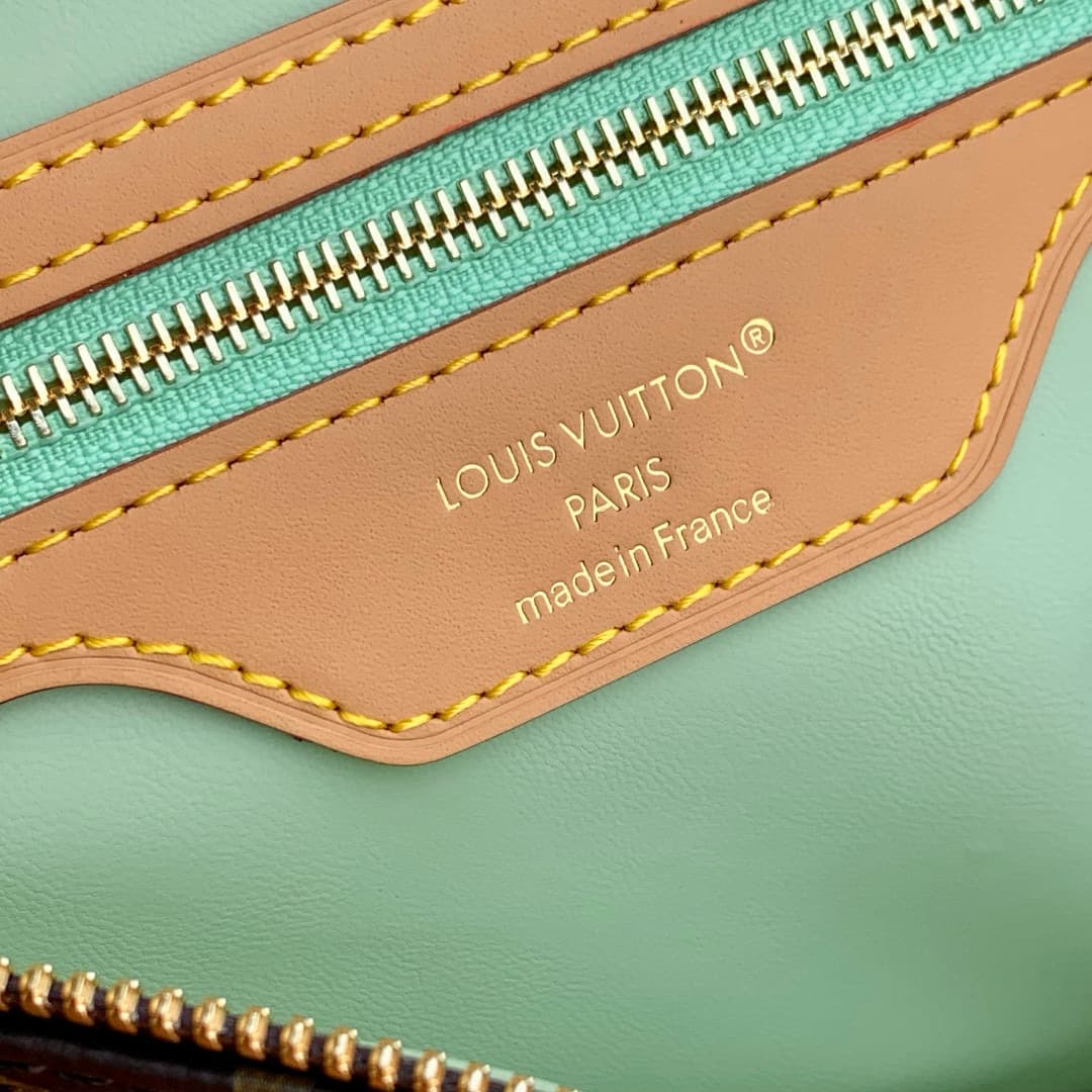 Louis Vuitton Speedy Soft 30 Lucky Coated canvas Monogram/Green M15107 High