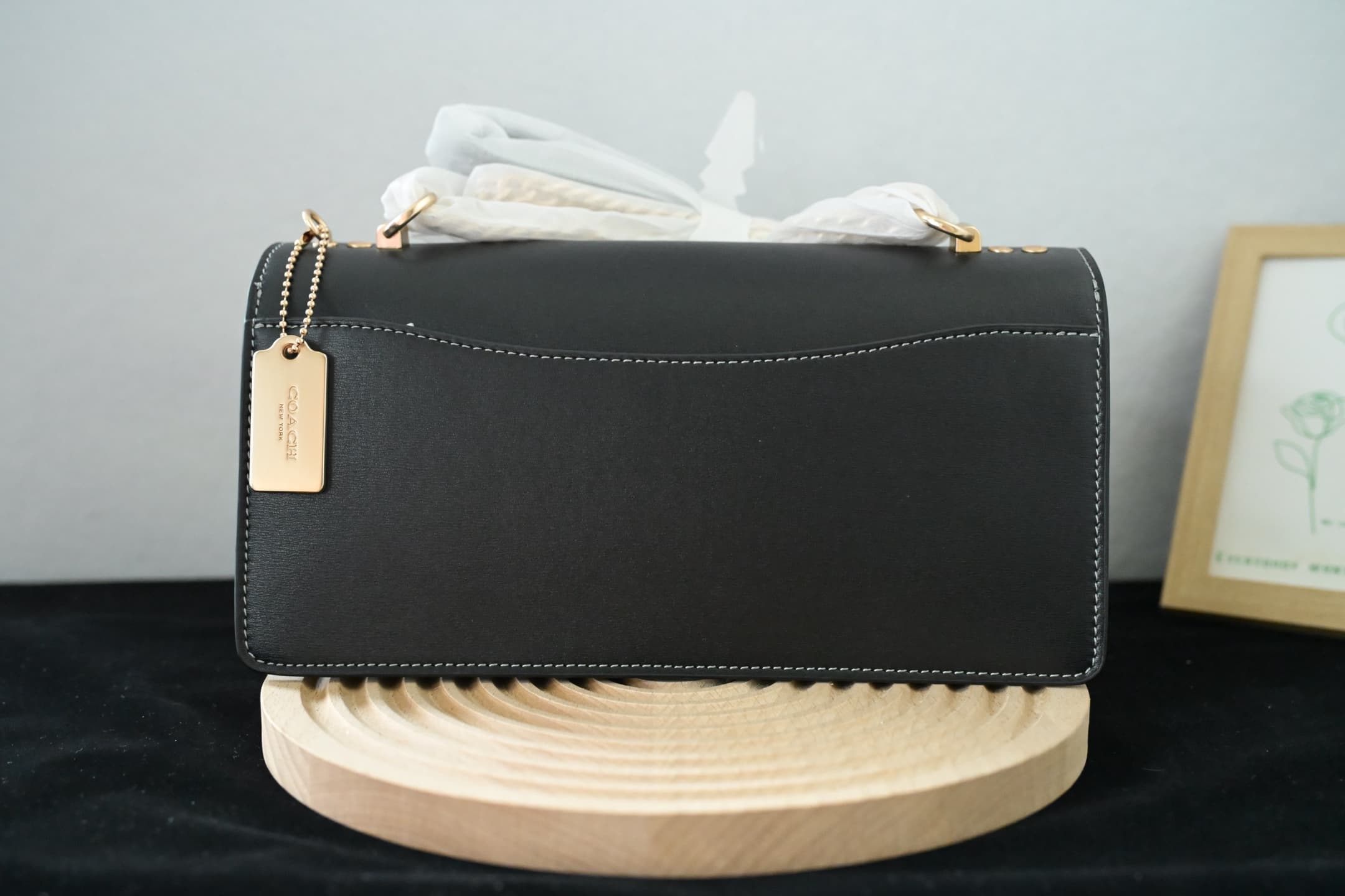 Coach Klare Envelope Crossbody Bag Black High
