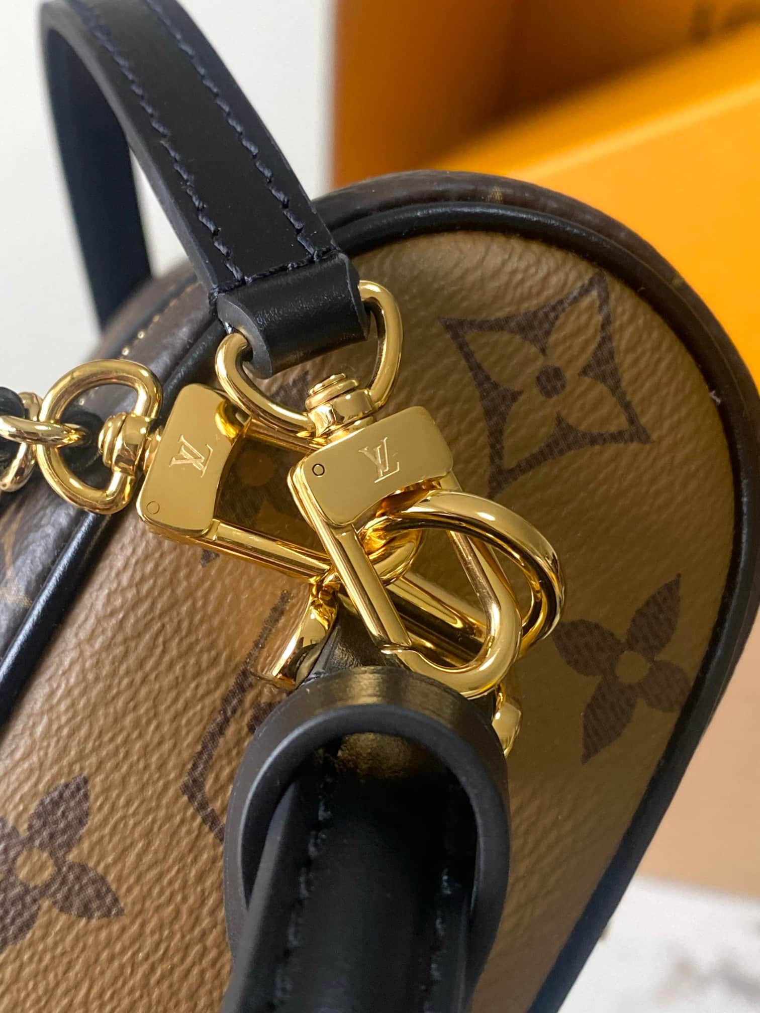 Louis Vuitton Vanity Chain Pouch Monogram coated canvas M47125 TOP