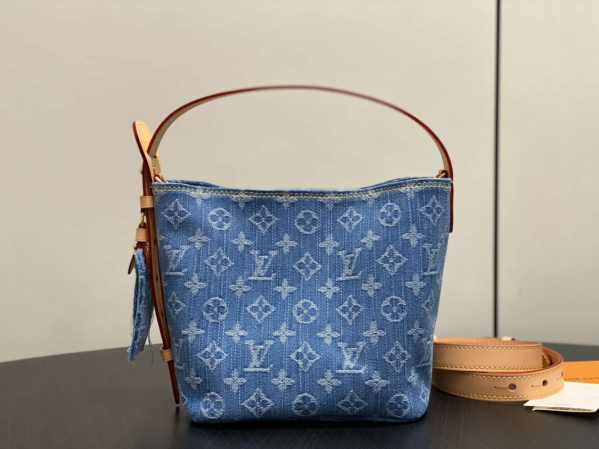Louis Vuitton All In BB Monogram Blue Denim M28107 High
