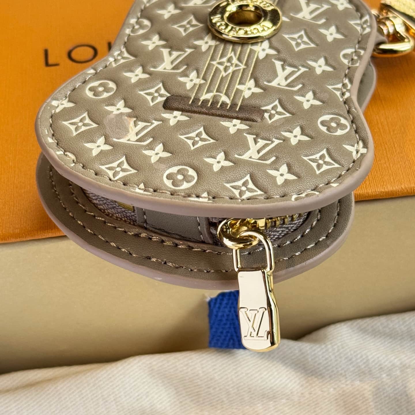 LV Guitar Pouch Bag Charm M02032
