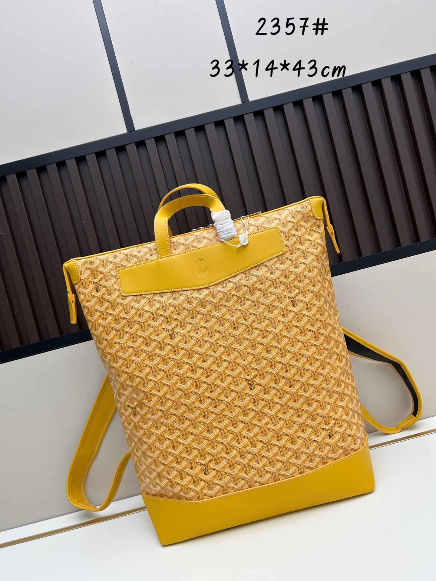 Goyard Cisalpin Backpack Goyardine Canvas & Chevroches Calfskin Mid