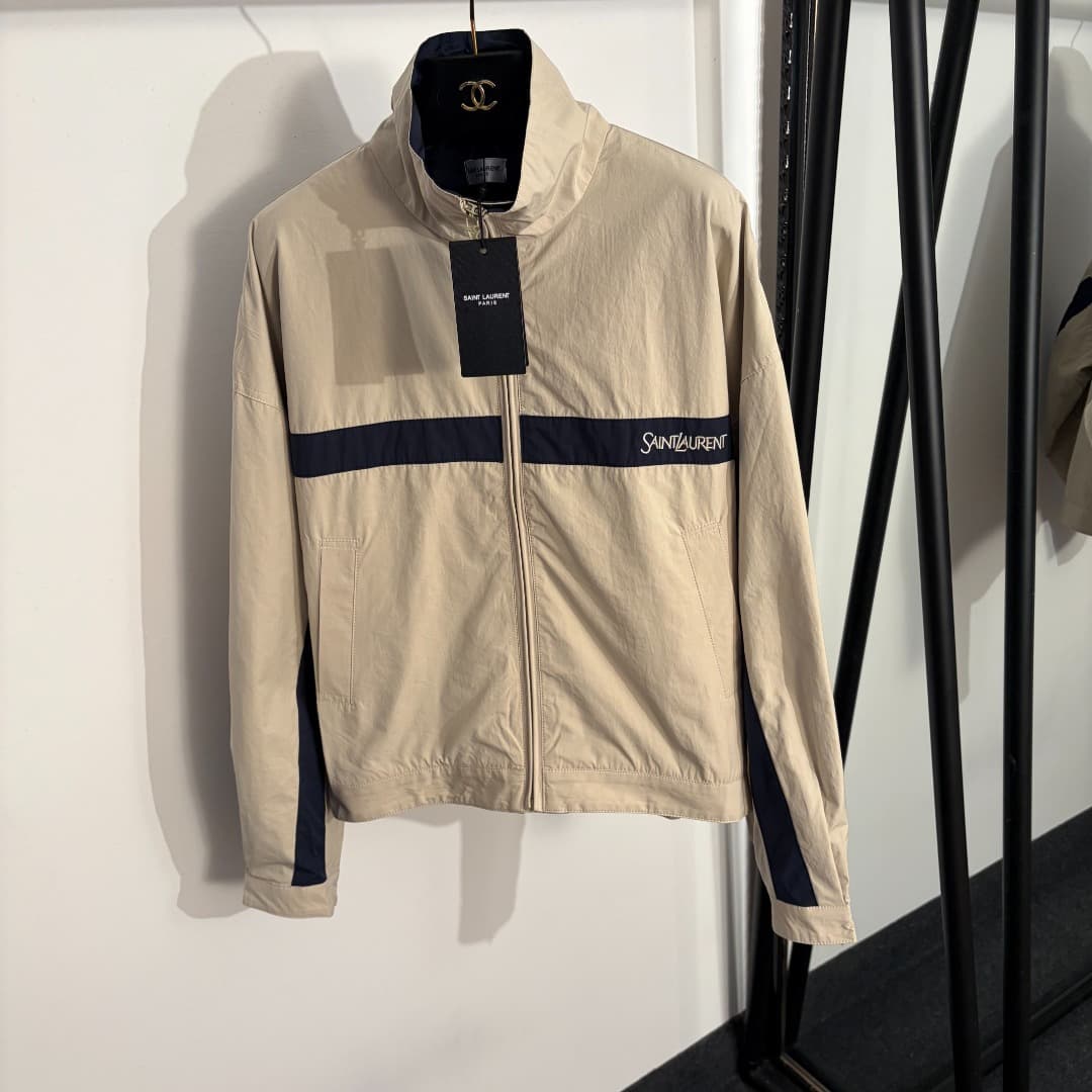 Saint Laurent Cotton Canvas Jacket