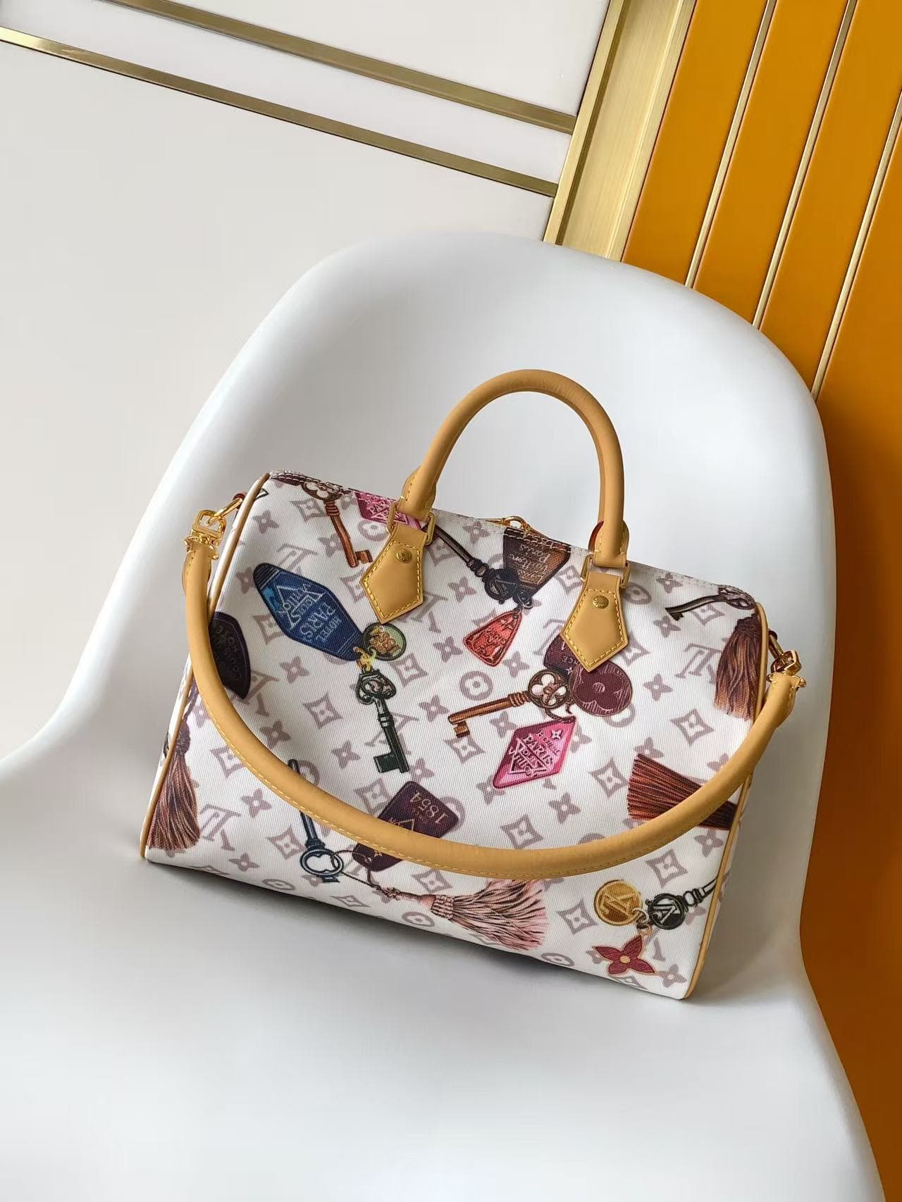 Louis Vuitton Speedy 30 Soft Getaway Coated canvas M29377 High
