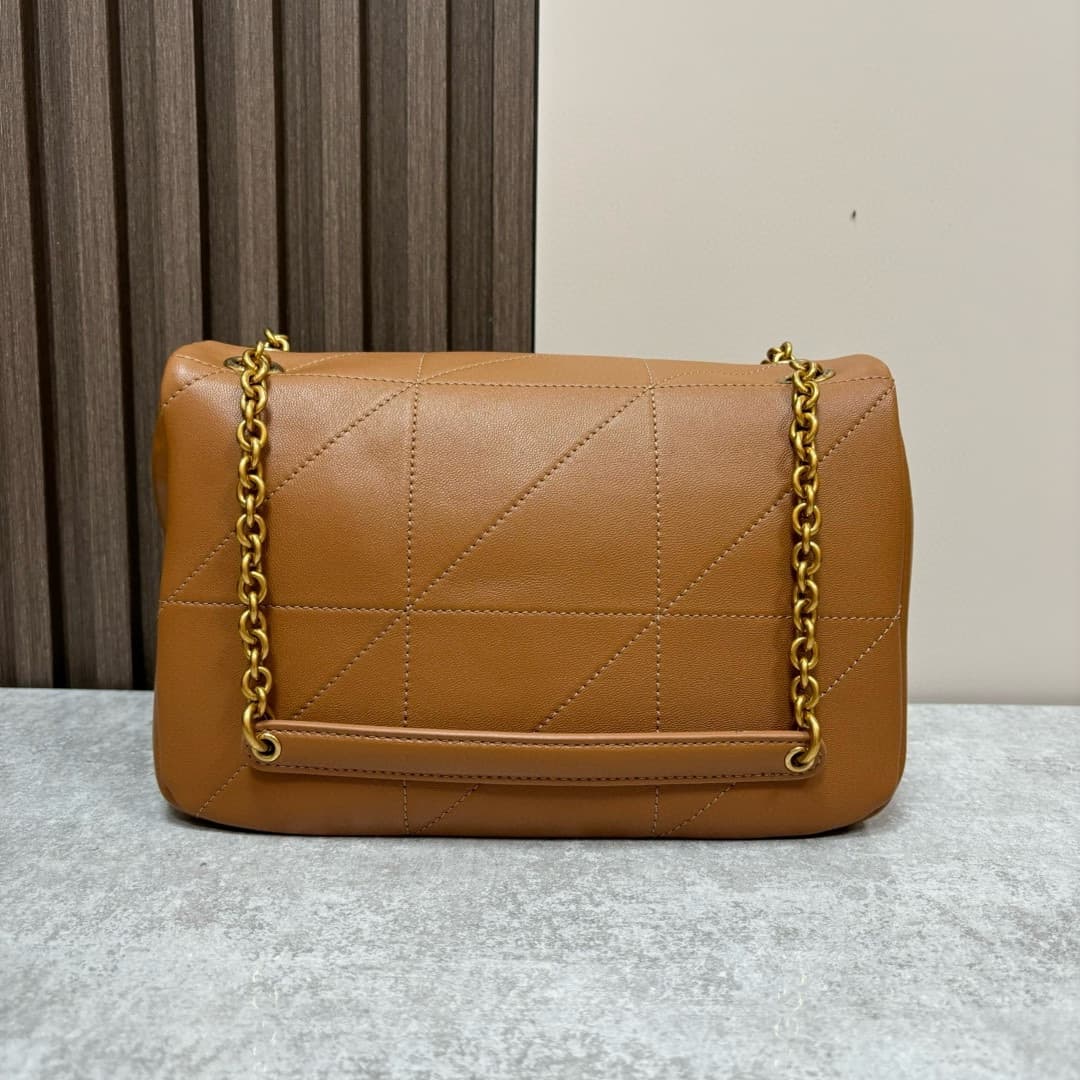 Saint Laurent Jamie 4.3 Shoulder Bag in Brown Leather 763475 High