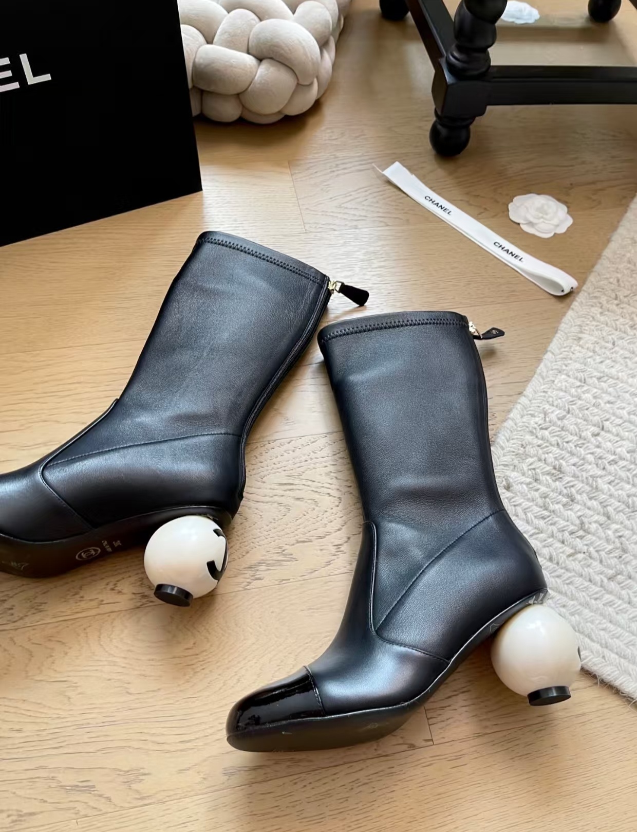 Chanel Mid-calf boots Women