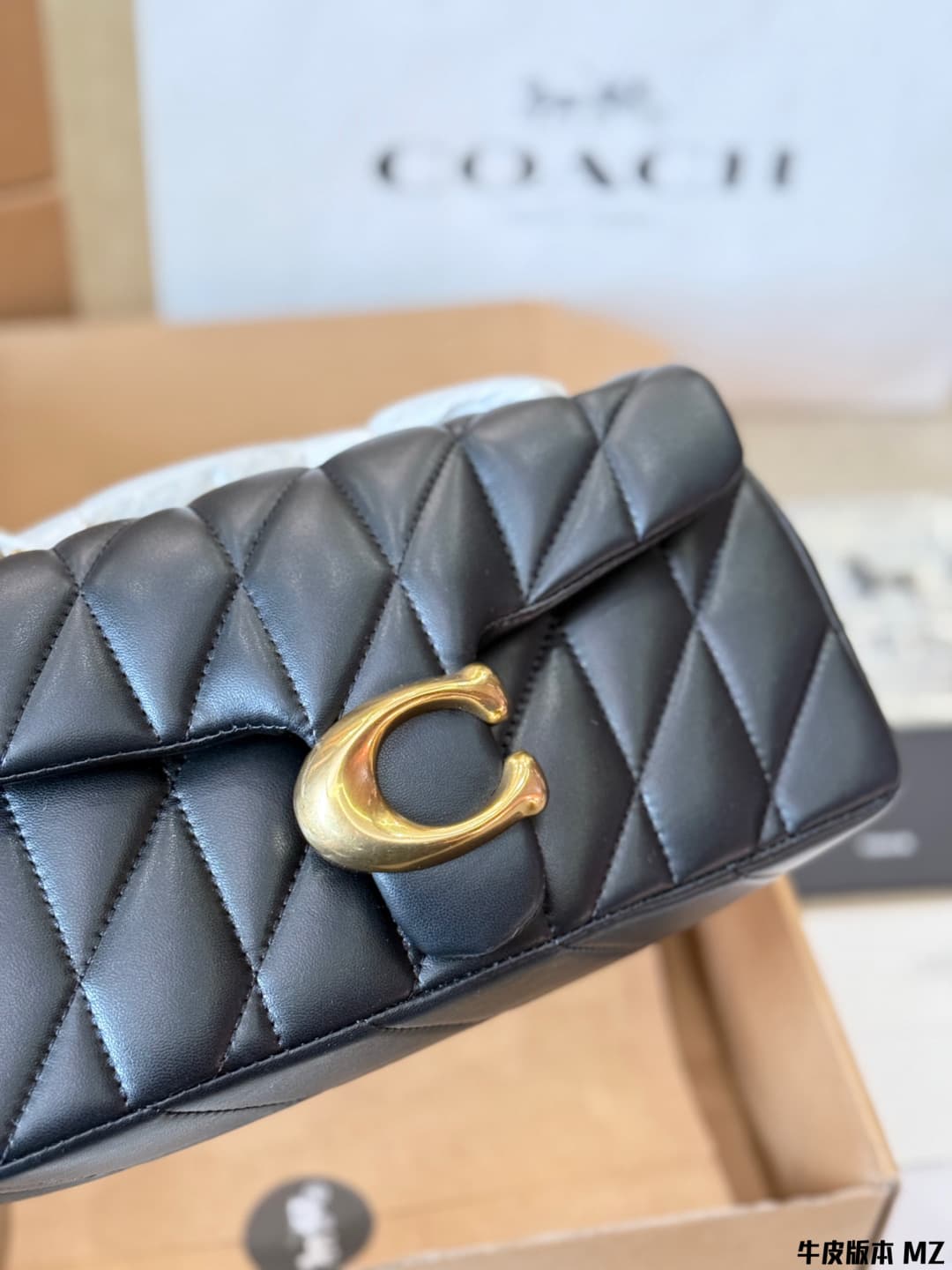Coach Tabby Shoulder Bag 26 With Quilting