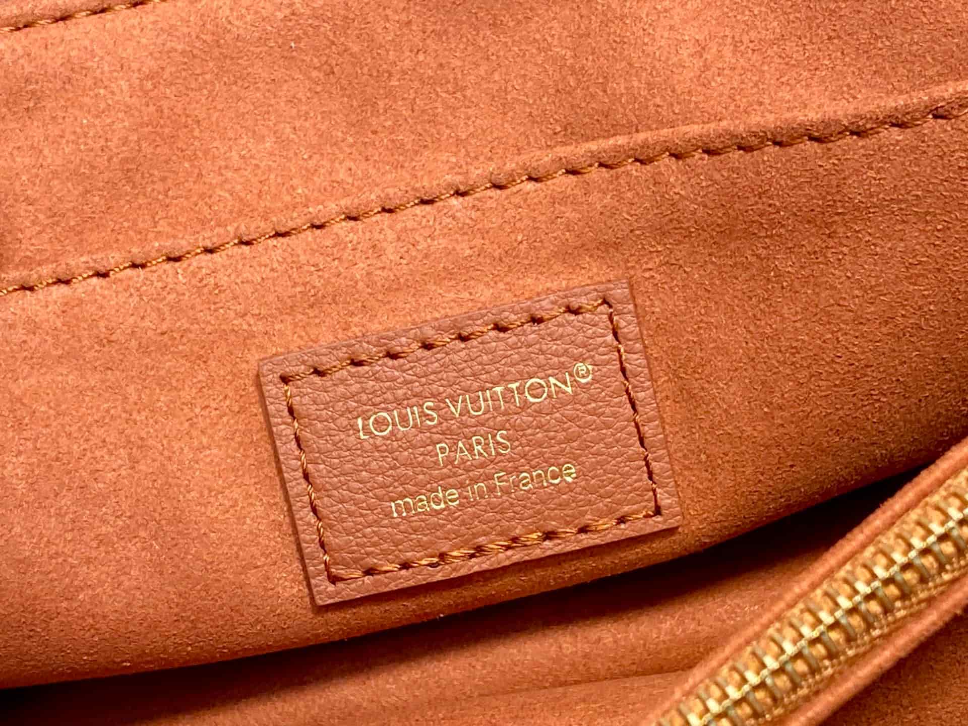 Louis Vuitton Madeleine BB Monogram Cognac Brown coated canvas M28288 High