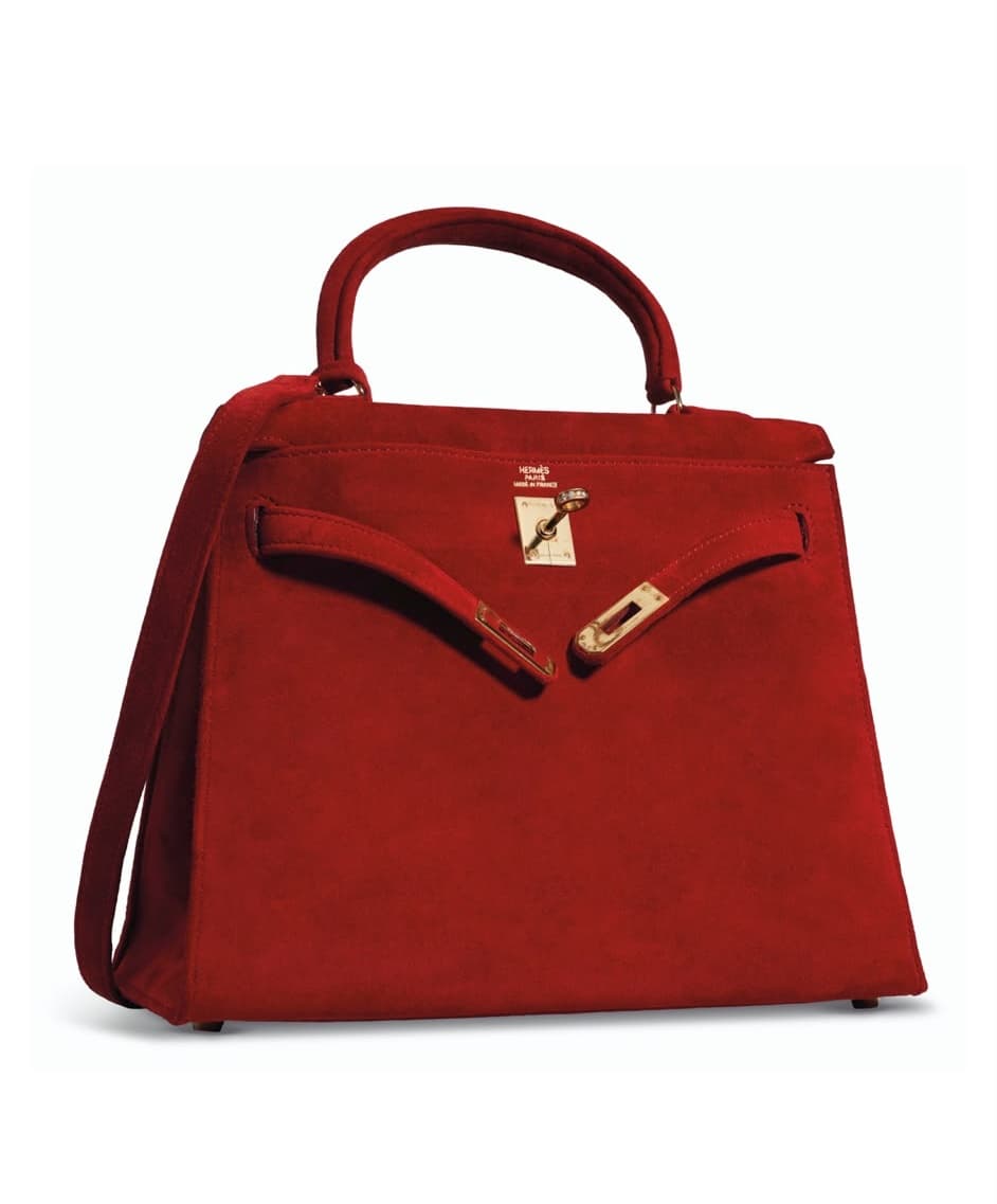 Hermès Kelly in Suede 25/28CM WAX High Customizing Style