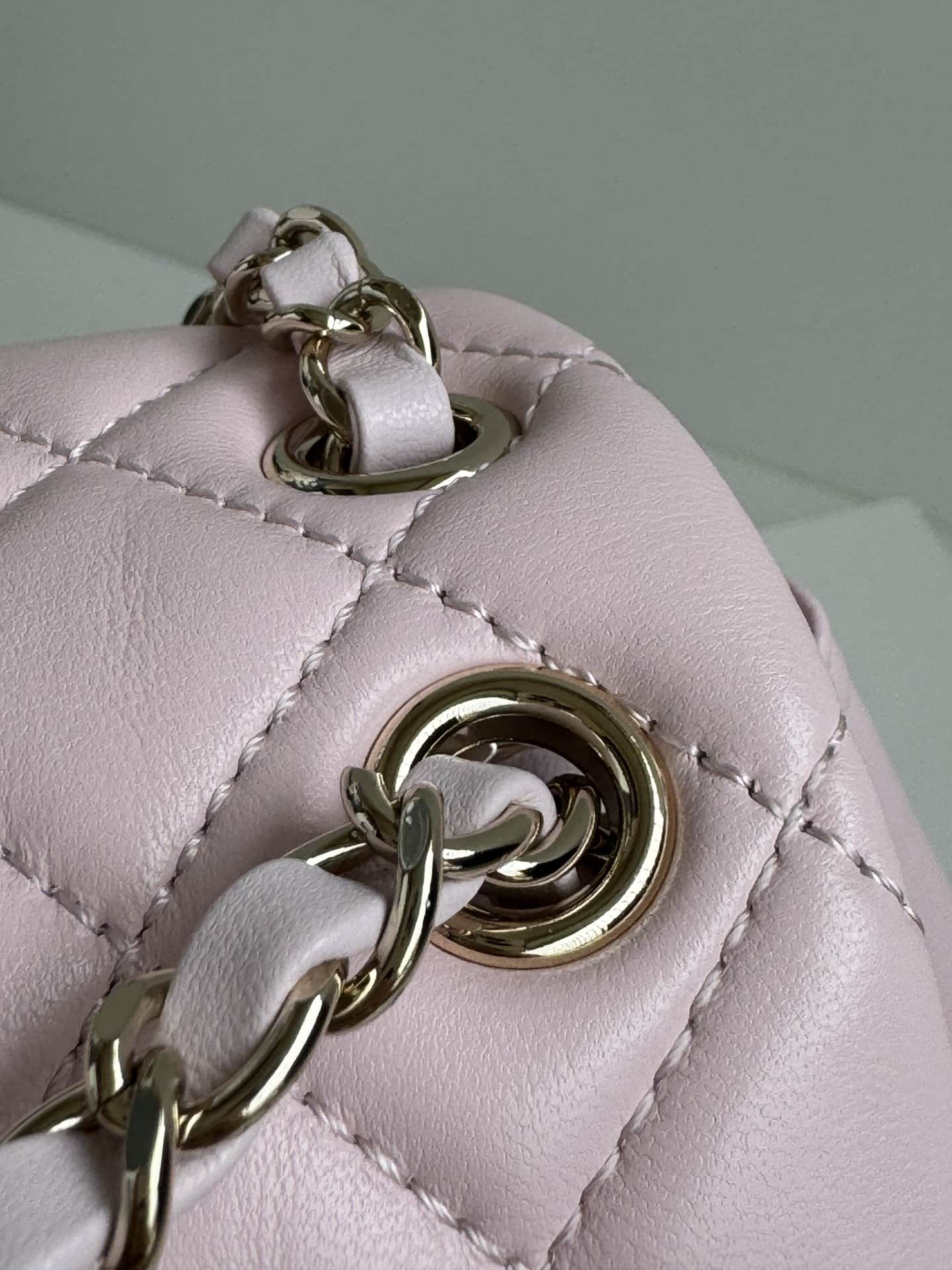 Chanel Small Quilted Duma Backpack Lambskin AS2908 Pink High