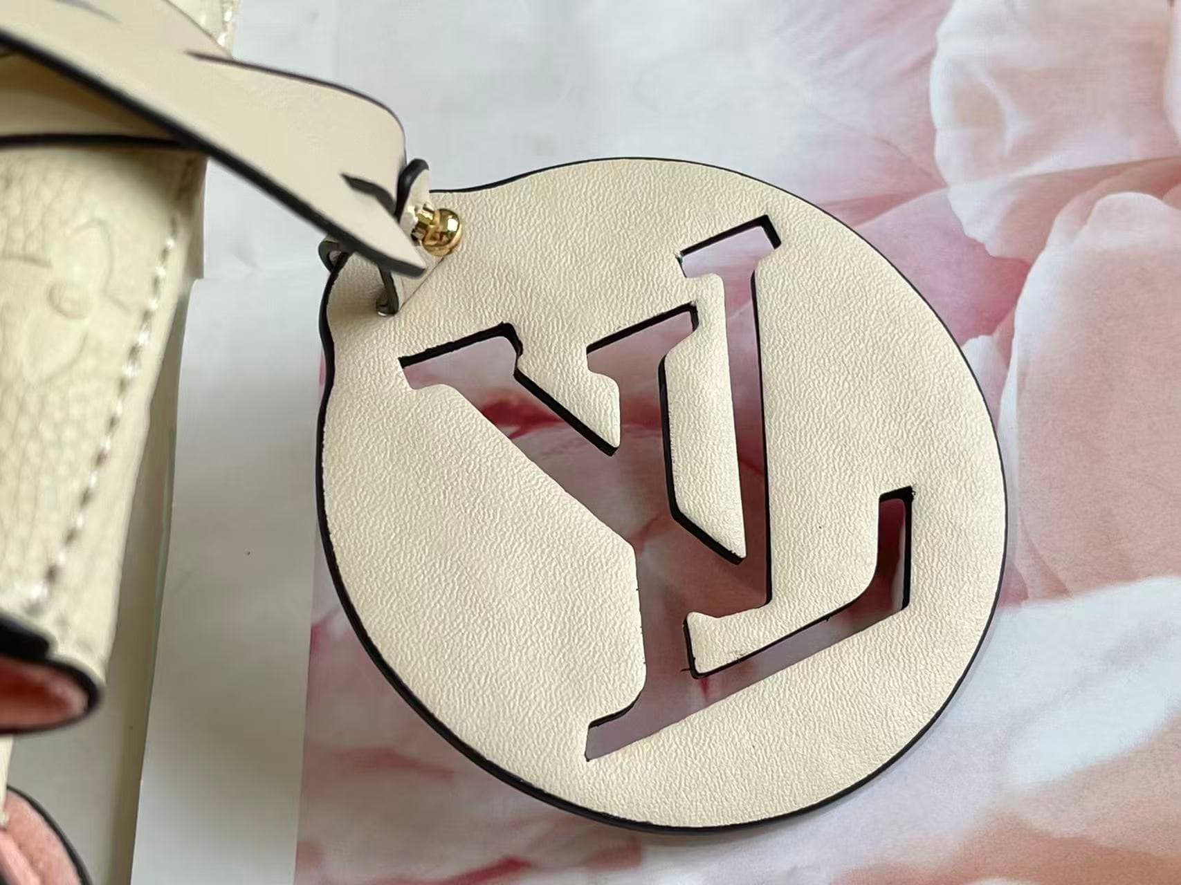 Louis Vuitton MONTSOURIS BACKPACK Monogram Empreinte White High