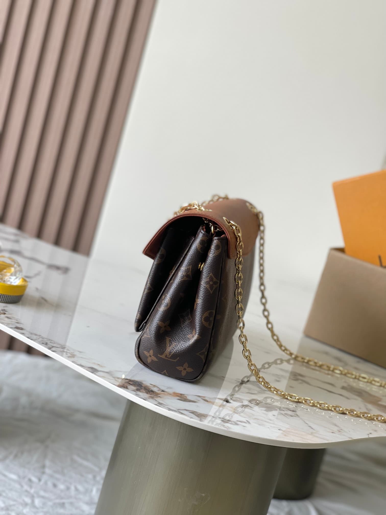 Louis Vuitton Saint Germain PM Monogram/Cognac Leather and coated canvas M27065 TOP