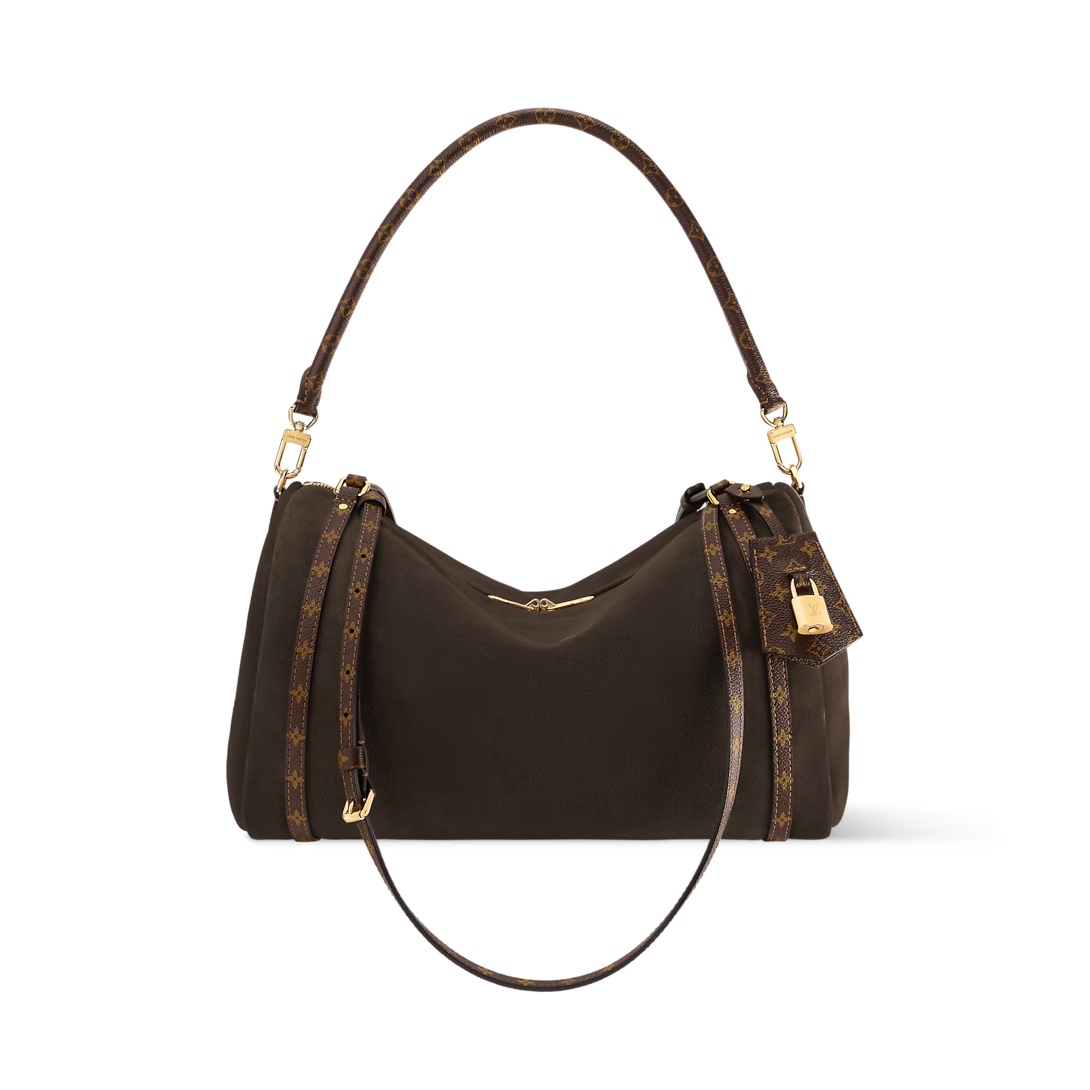 Louis Vuitton Express MM Mahogany Suede calfskin leather M2A081 TOP