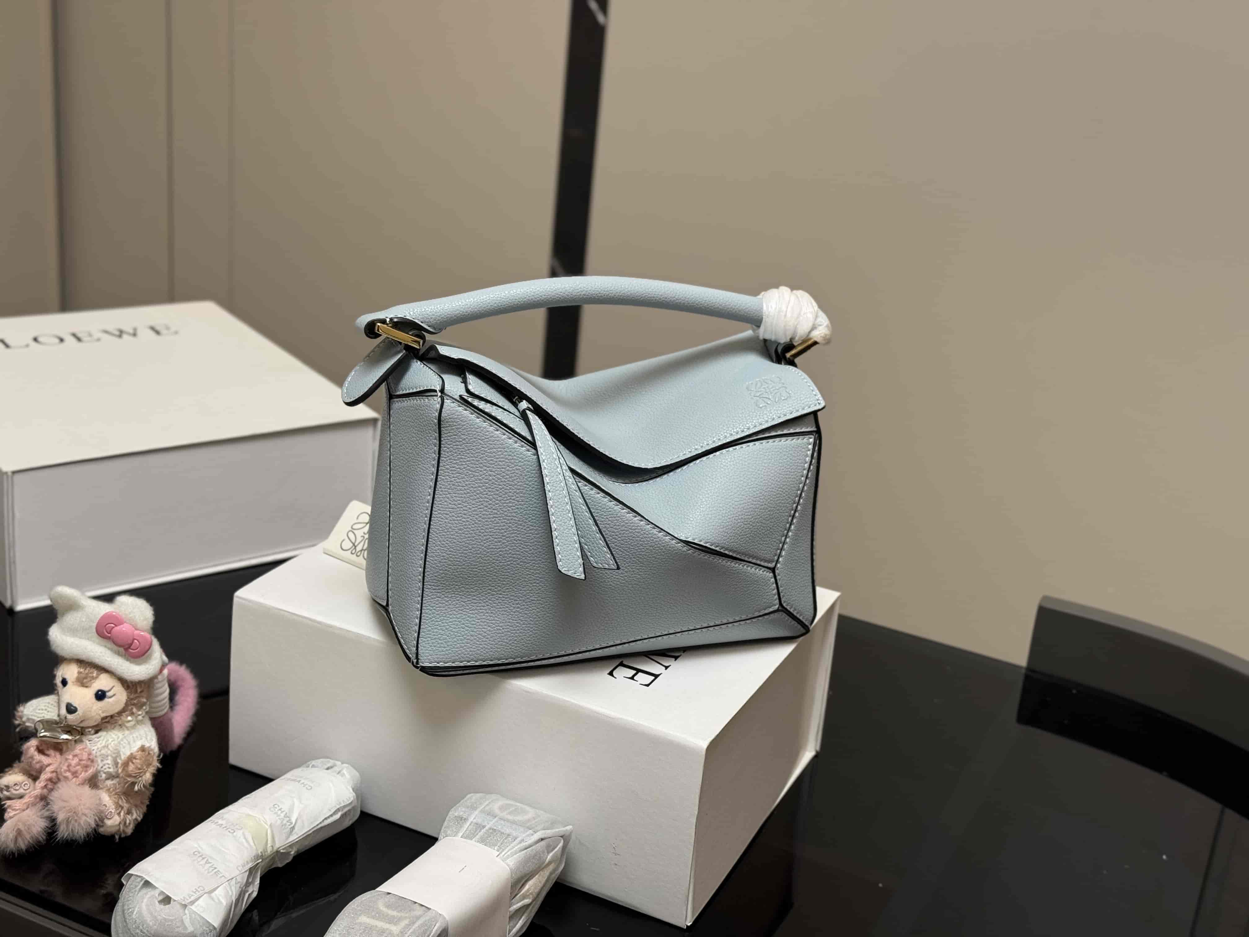 Small Puzzle bag in Calfskin