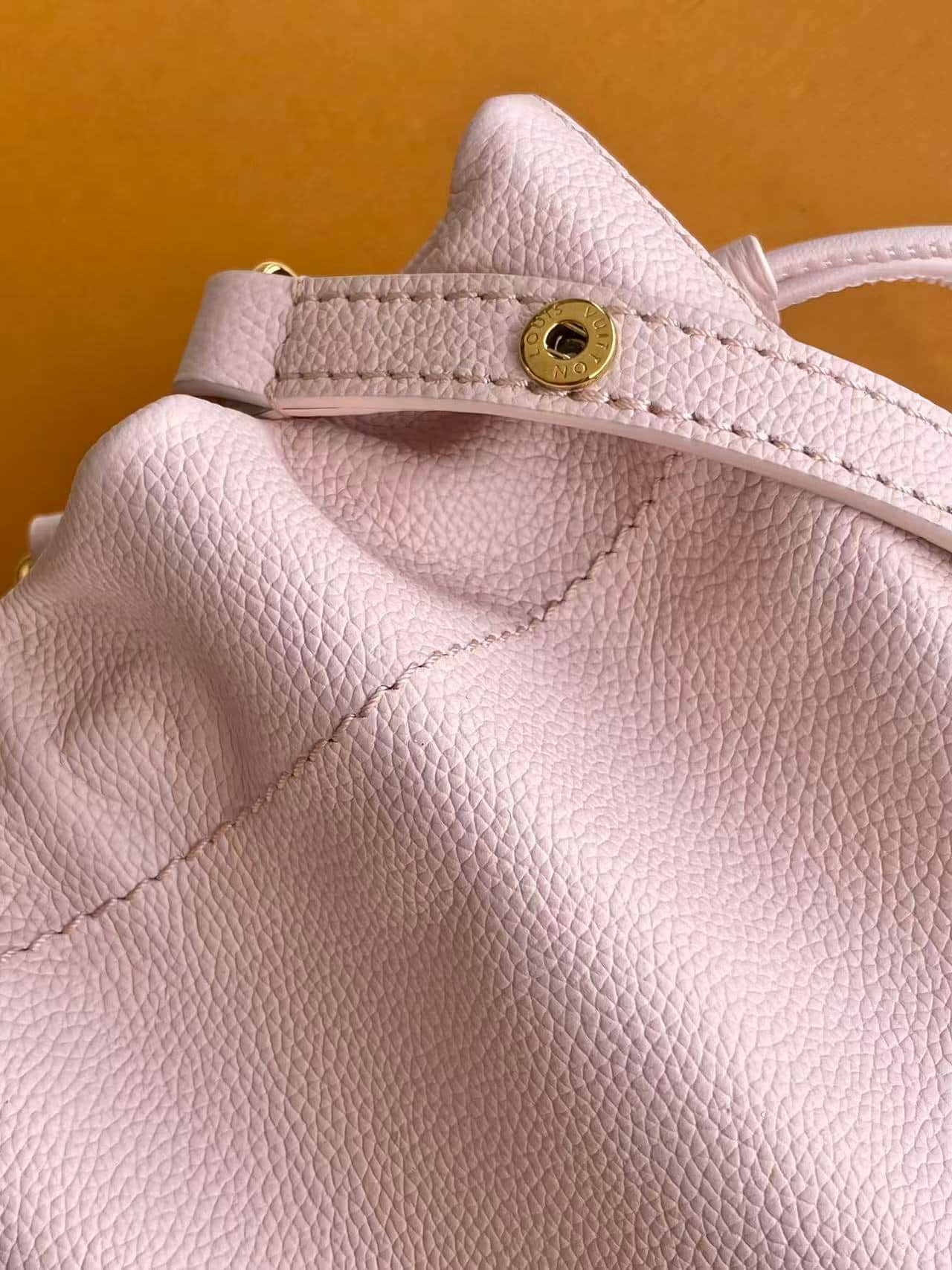 Louis Vuitton Nano Noé Trunk Rose Petal Calfskin leather M2A067 High