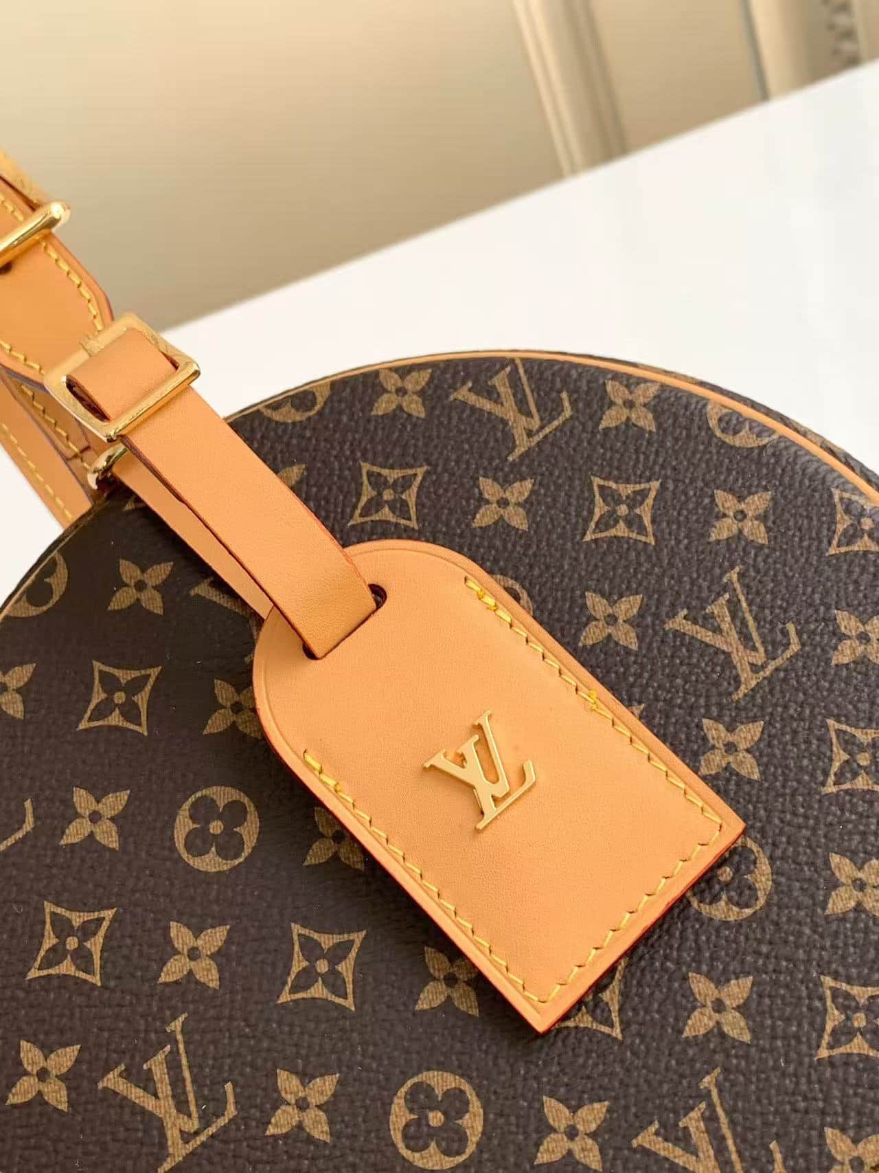 Louis Vuitton Petite Boite Chapeau Monogram coated canvas M43514 High