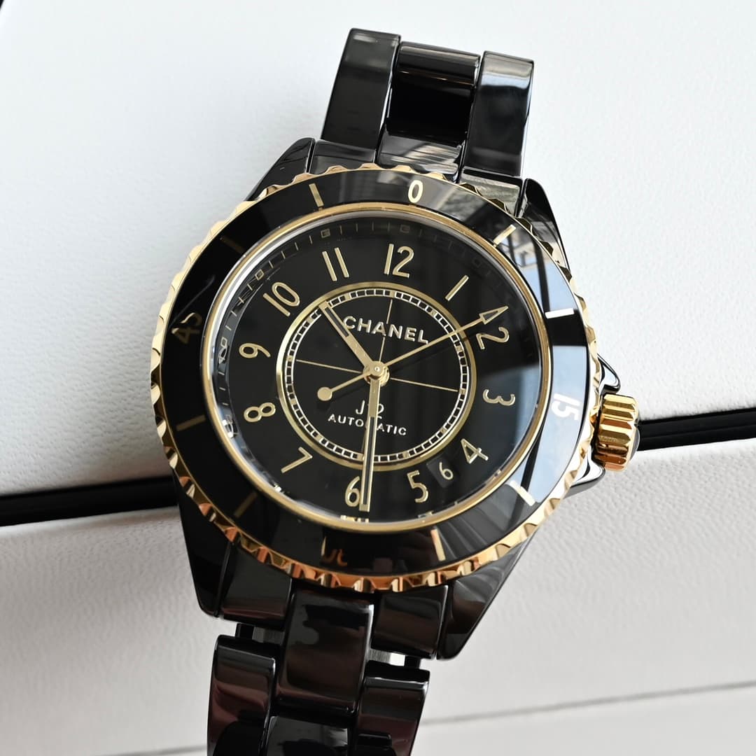 Chanel J12 Watch TOP Caliber 12.1- Black Ceramic