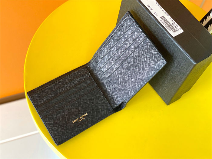 CASSANDRE EAST/WEST WALLET IN GRAIN DE POUDRE LEATHER High