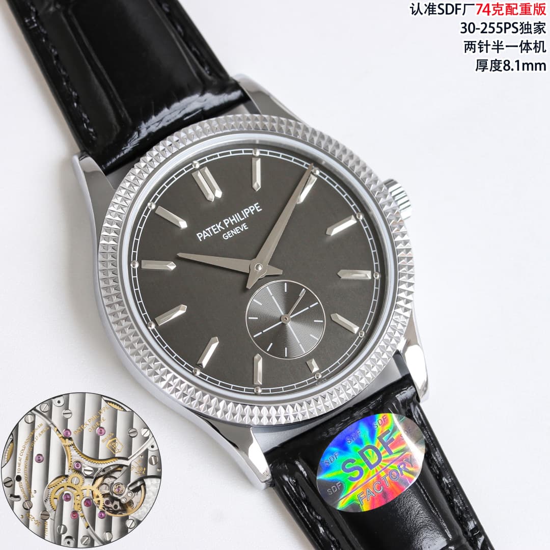 Patek Philippe Calatrava White Gold 6119G-001 Watch TOP