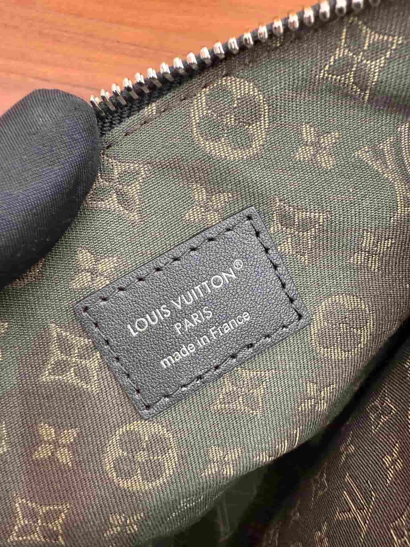 Louis Vuitton LV Biker PM Black Lambskin leather M14514 TOP
