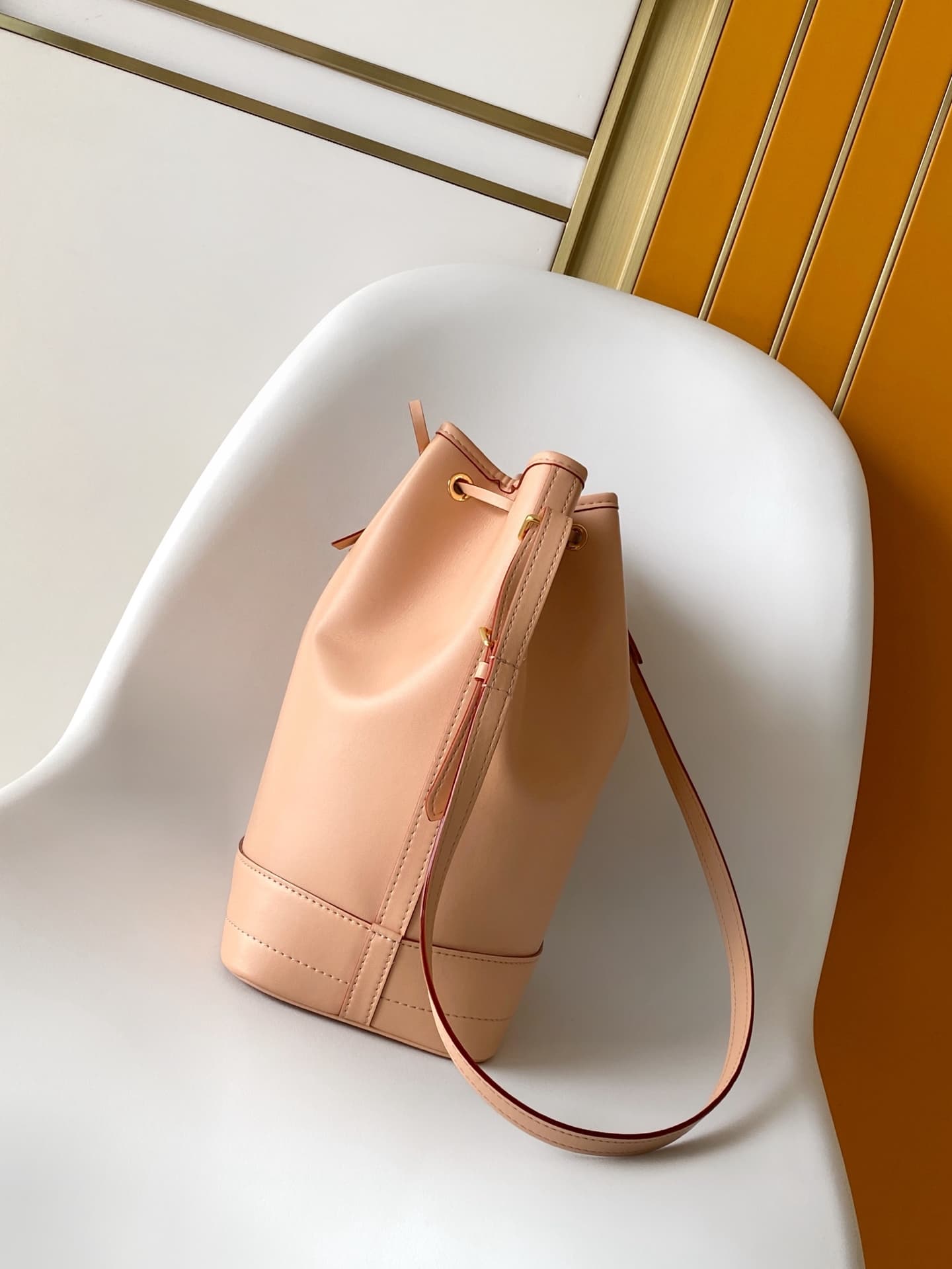 Louis Vuitton Noé Beige VVN cowhide leather M27389 High