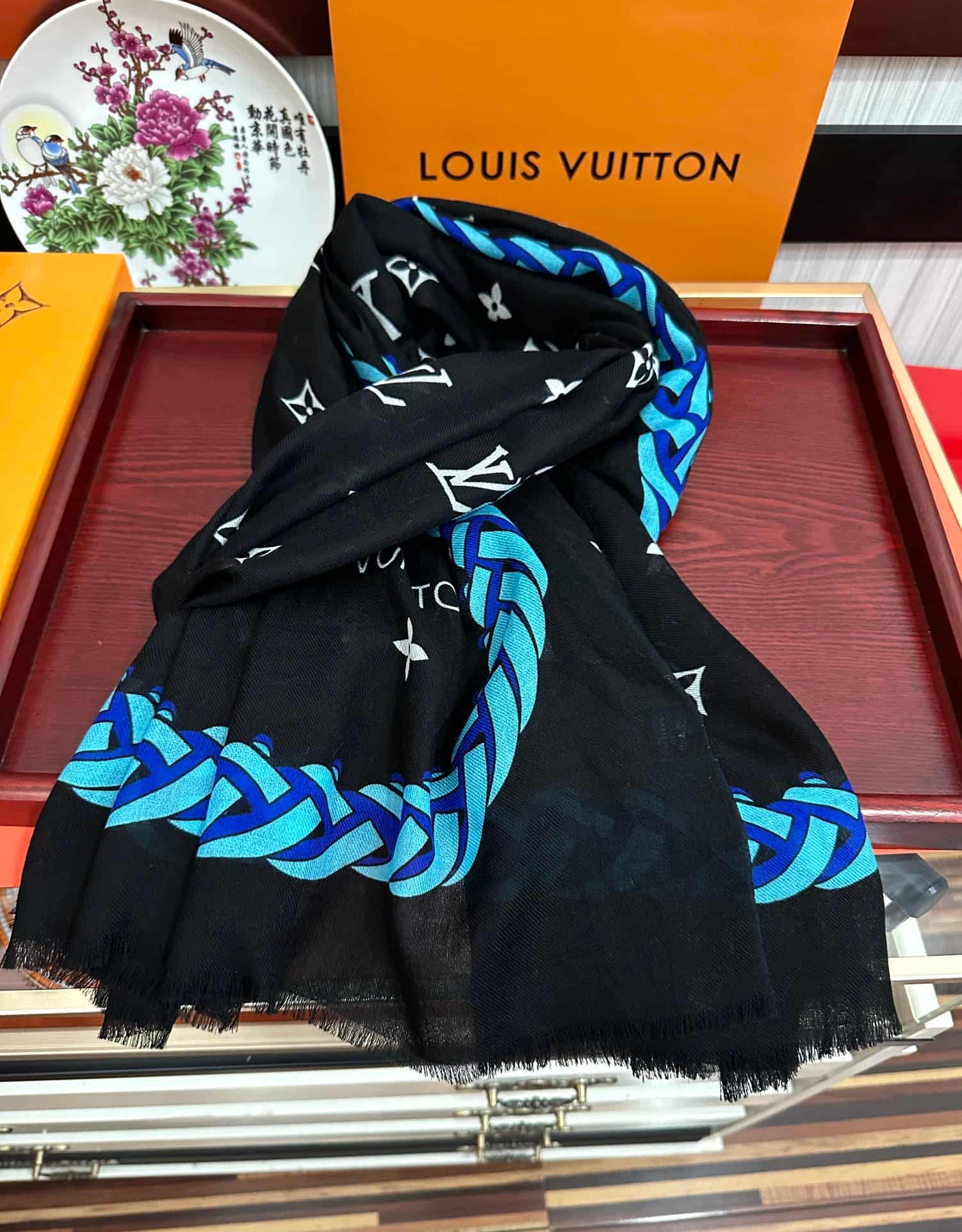 Louis Vuitton Monogram Shawl
