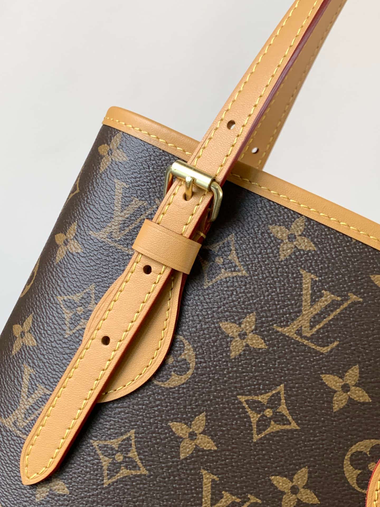 Louis Vuitton Petit Bucket bag Monogram coated canvas M42238 High