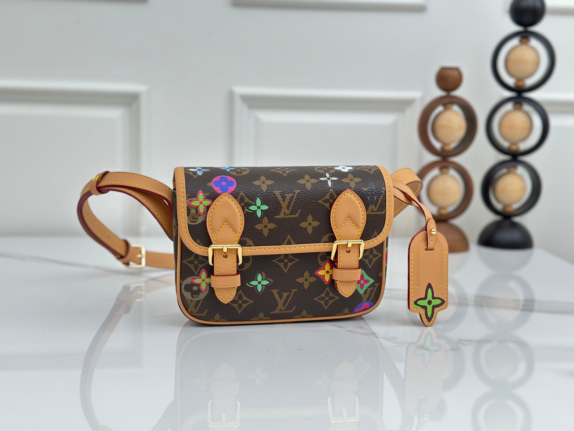 Louis Vuitton Satchel Wearable Wallet Monogram Canvas M26806 High