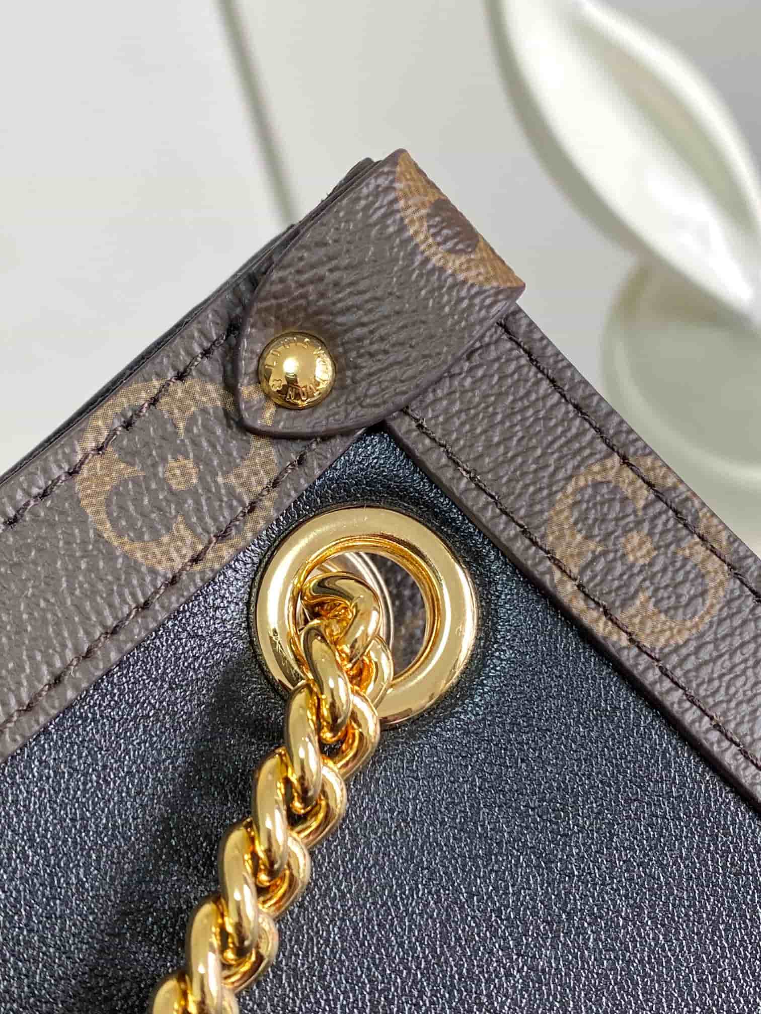 Louis Vuitton Nova PM Calfskin leather M13140 High
