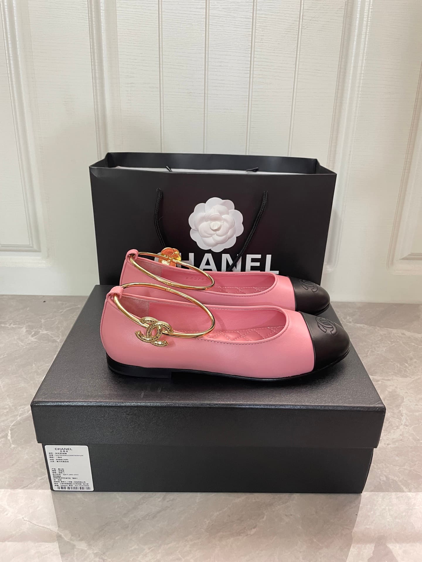 Chanel Mary Jane flats women