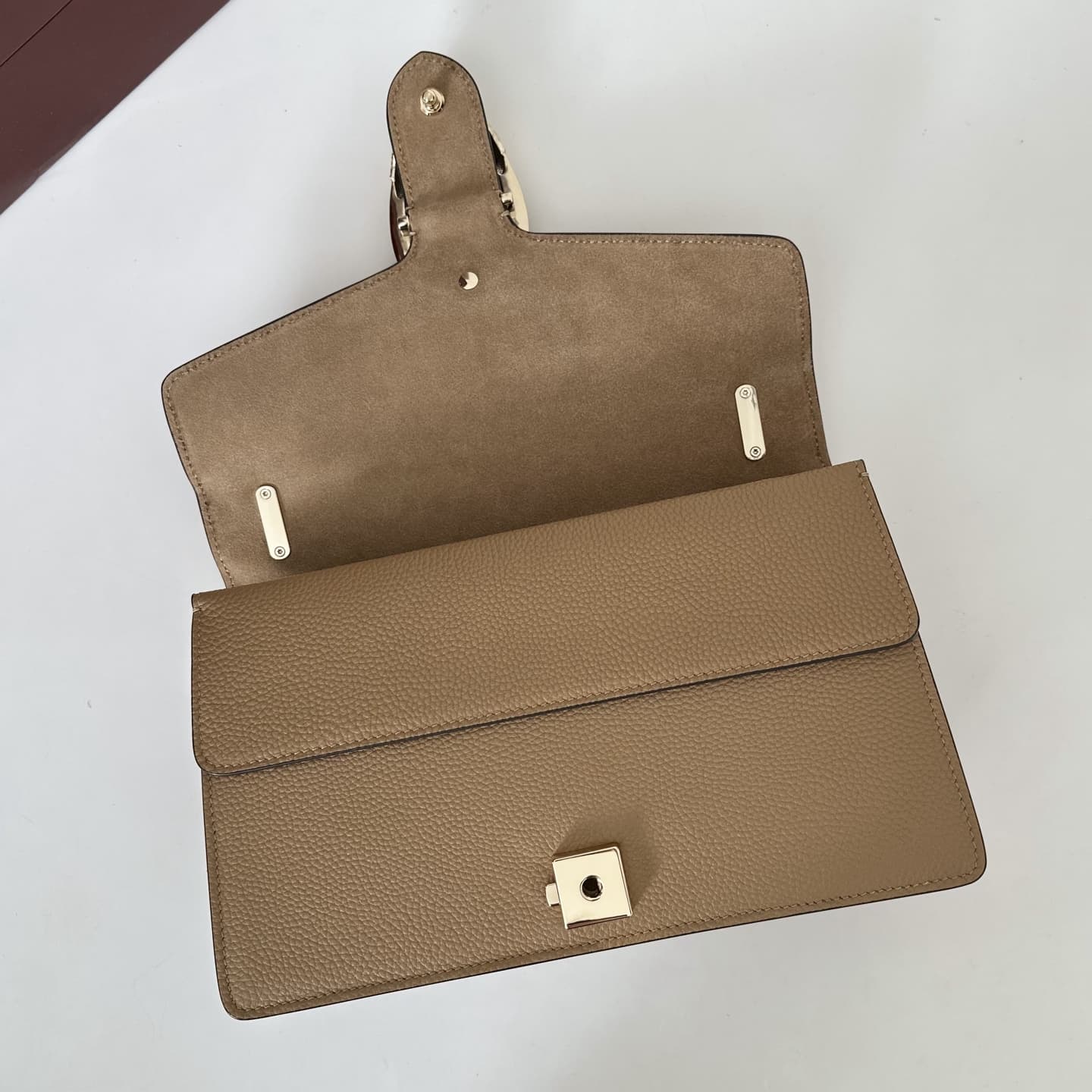 Dionysus Medium Shoulder Bag 795005 Beige Leather High