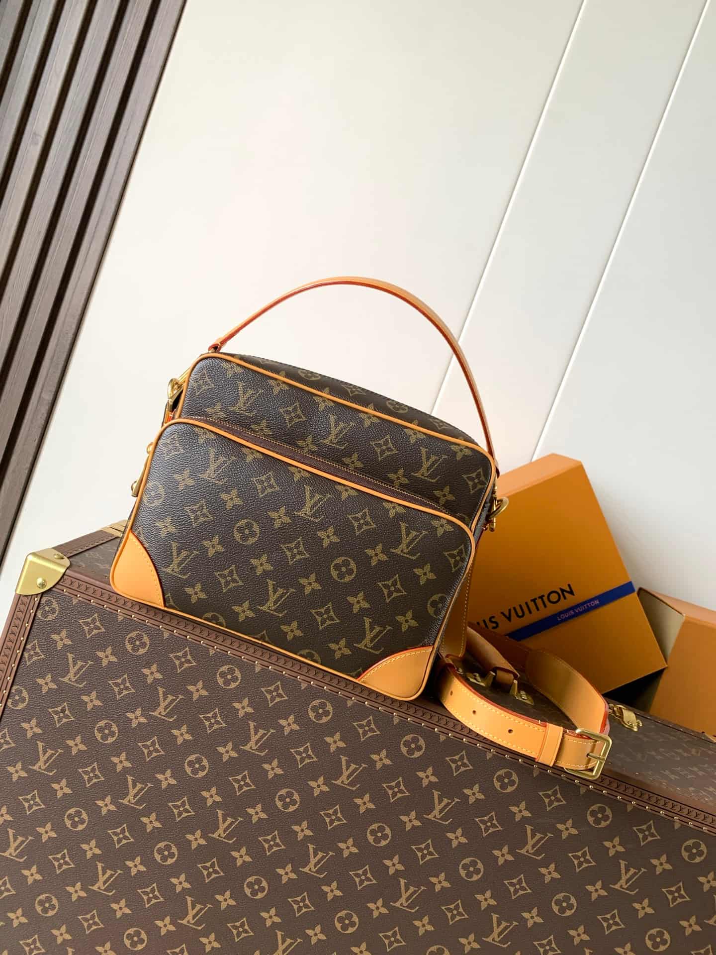 Louis Vuitton Nil GM Monogram Archive coated canvas M27852 High