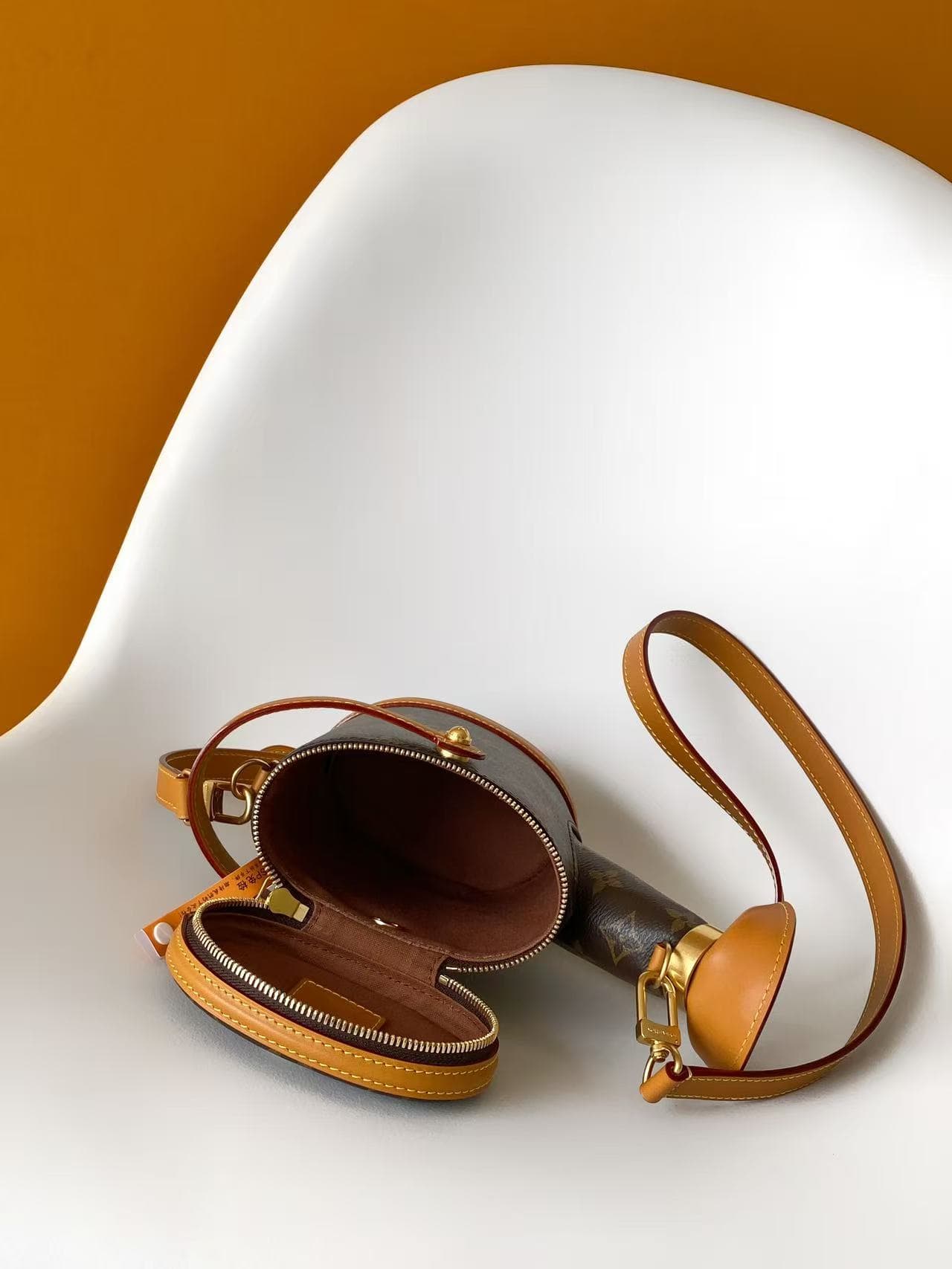 Louis Vuitton Watering Can Bag Monogram coated canvas and cowhide leather M27563 High