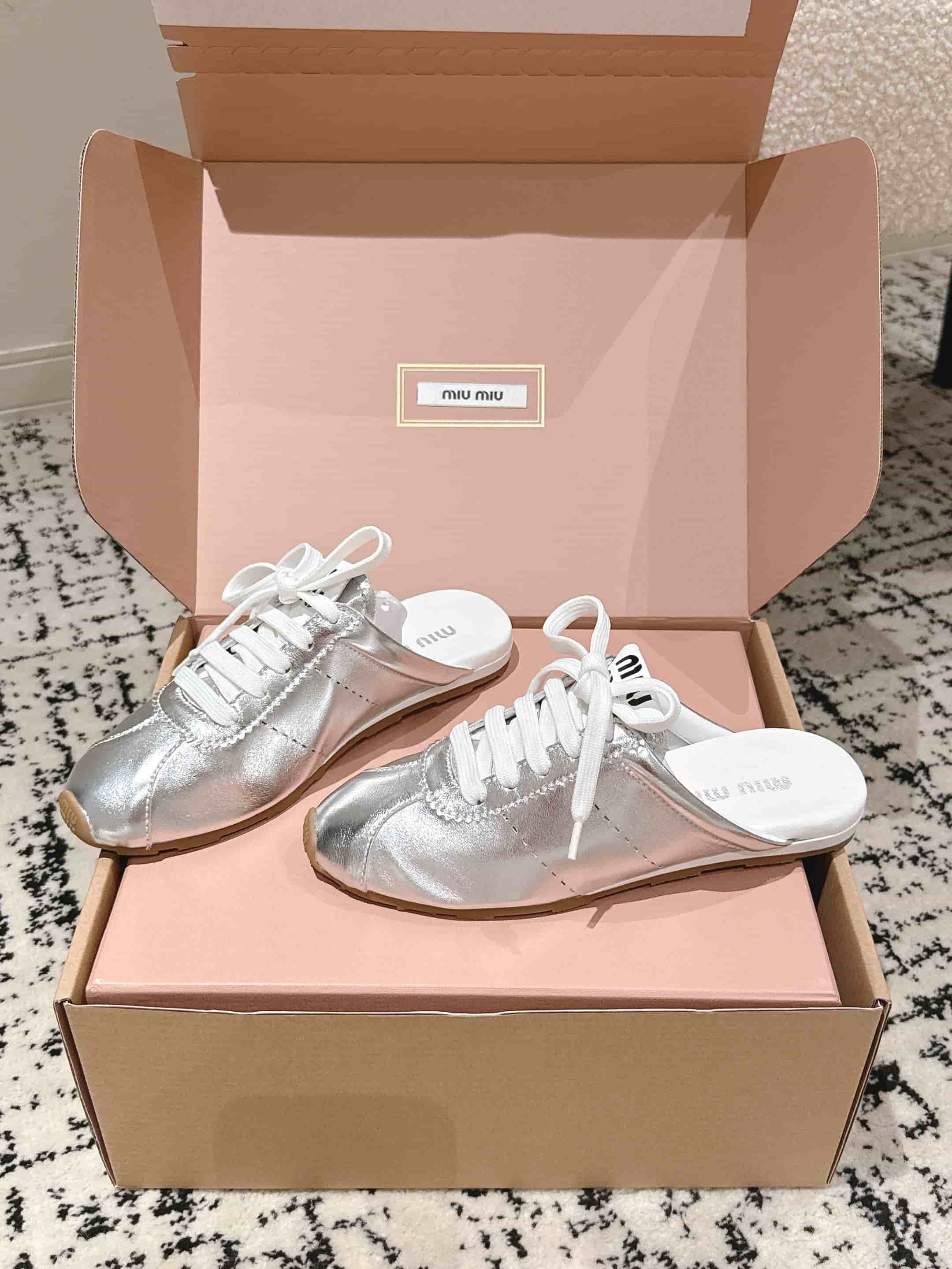 Miu Miu Plume Suede Mules shoes Women