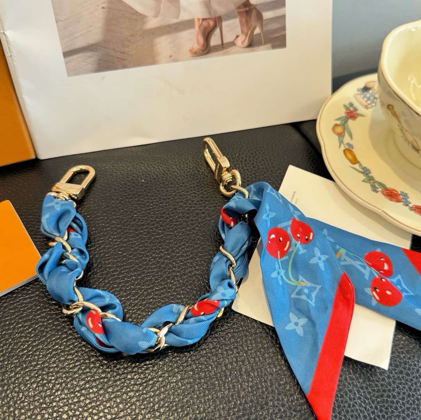 Louis Vuitton Scarf Bag Charm