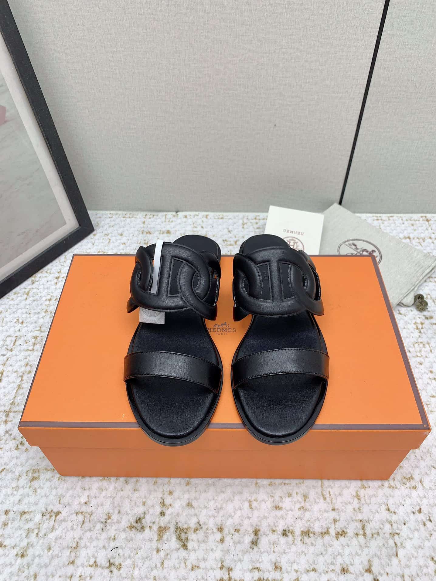 Hermes Lagune Sandal shoes Women