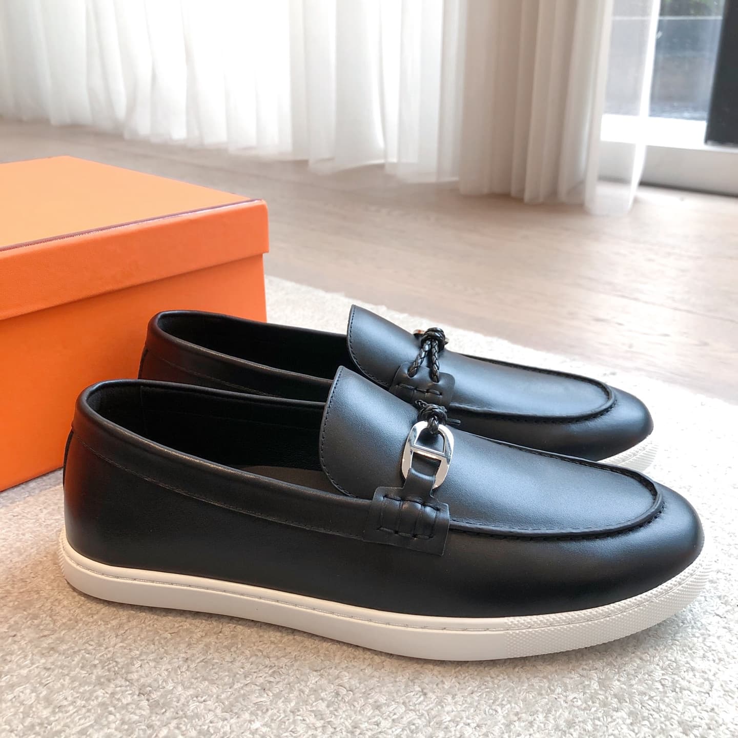 Hermes Ignacio loafer Shoes Men Women