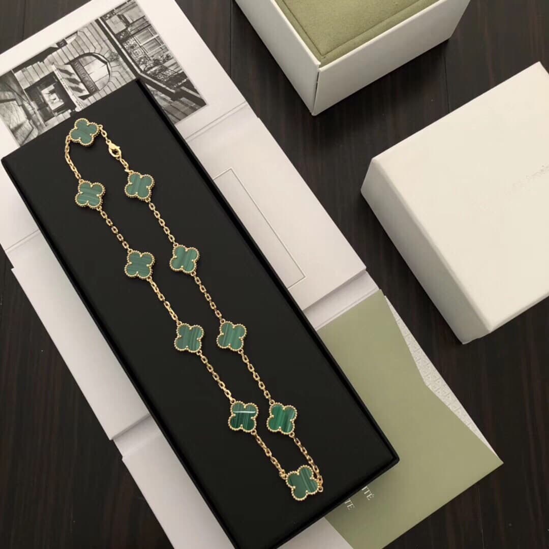 Van Cleef & Arpels Alhambra Necklaces High-end version V gold plating