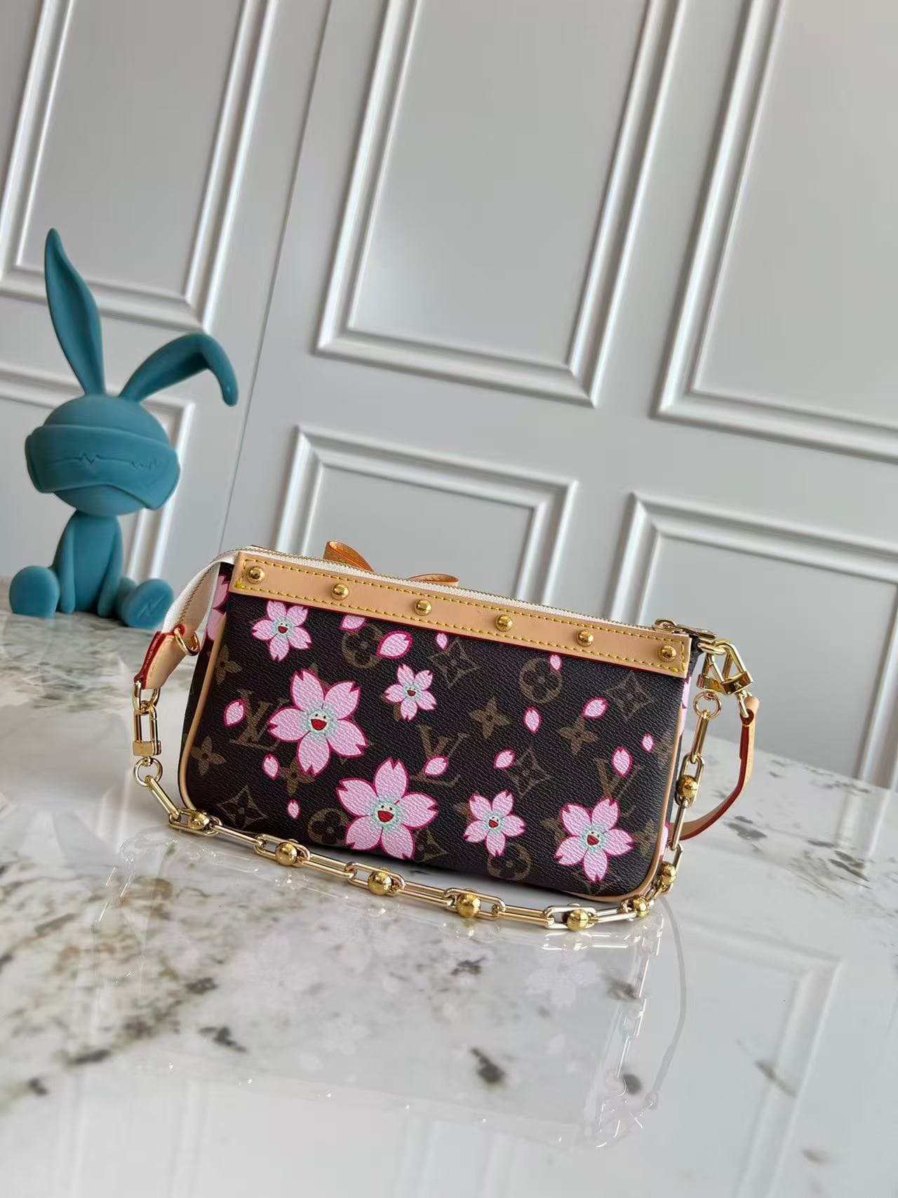 Louis Vuitton x Murakami Pochette Accessoires Monogram coated canvas M13666 High
