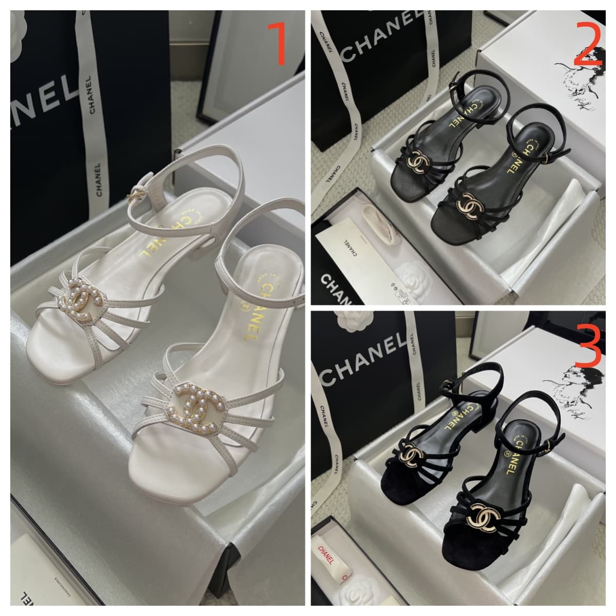 Chanel Sandal Shoes Low  Women