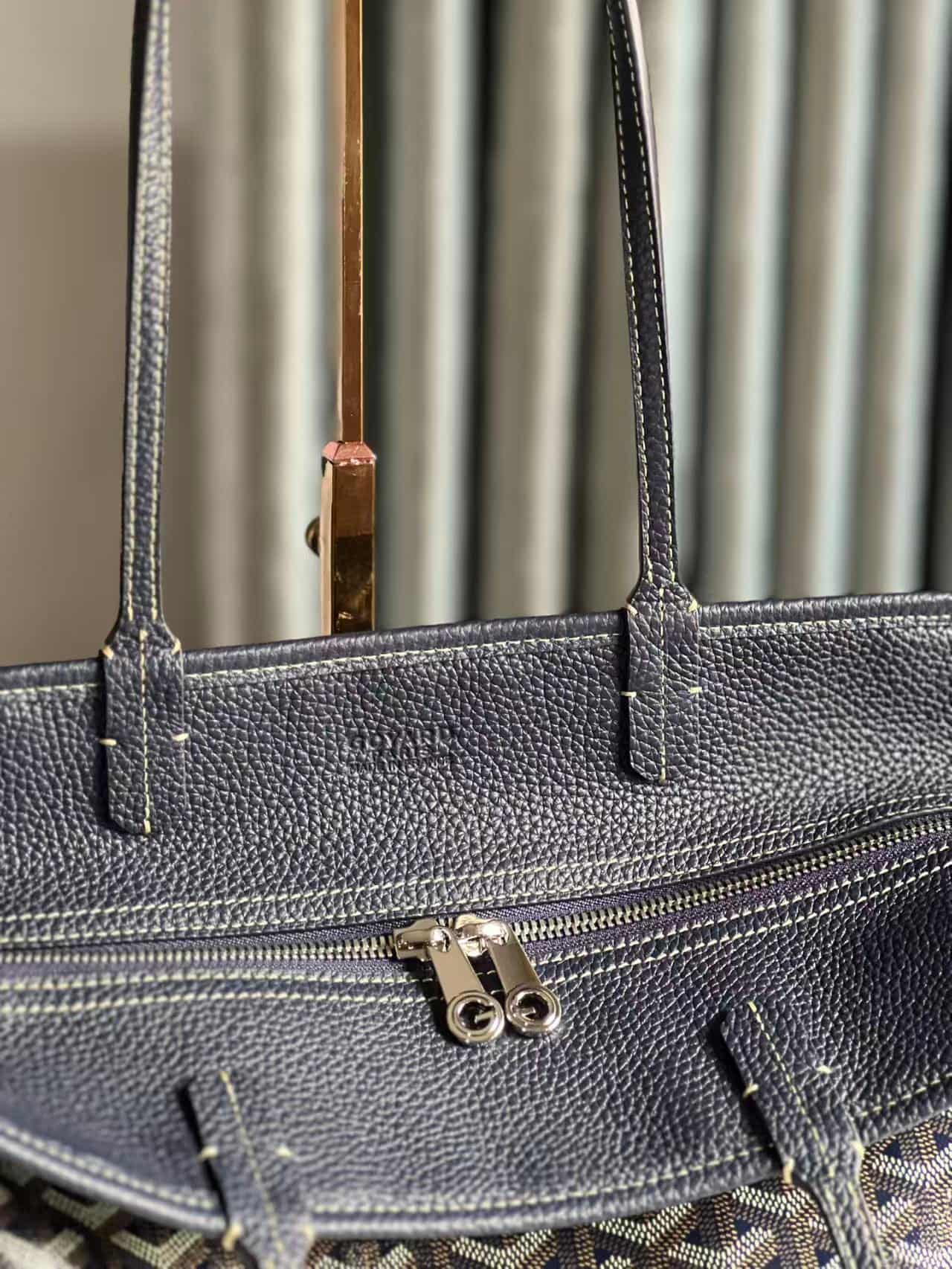 Goyard Hardy PM tote bag Navy blue High