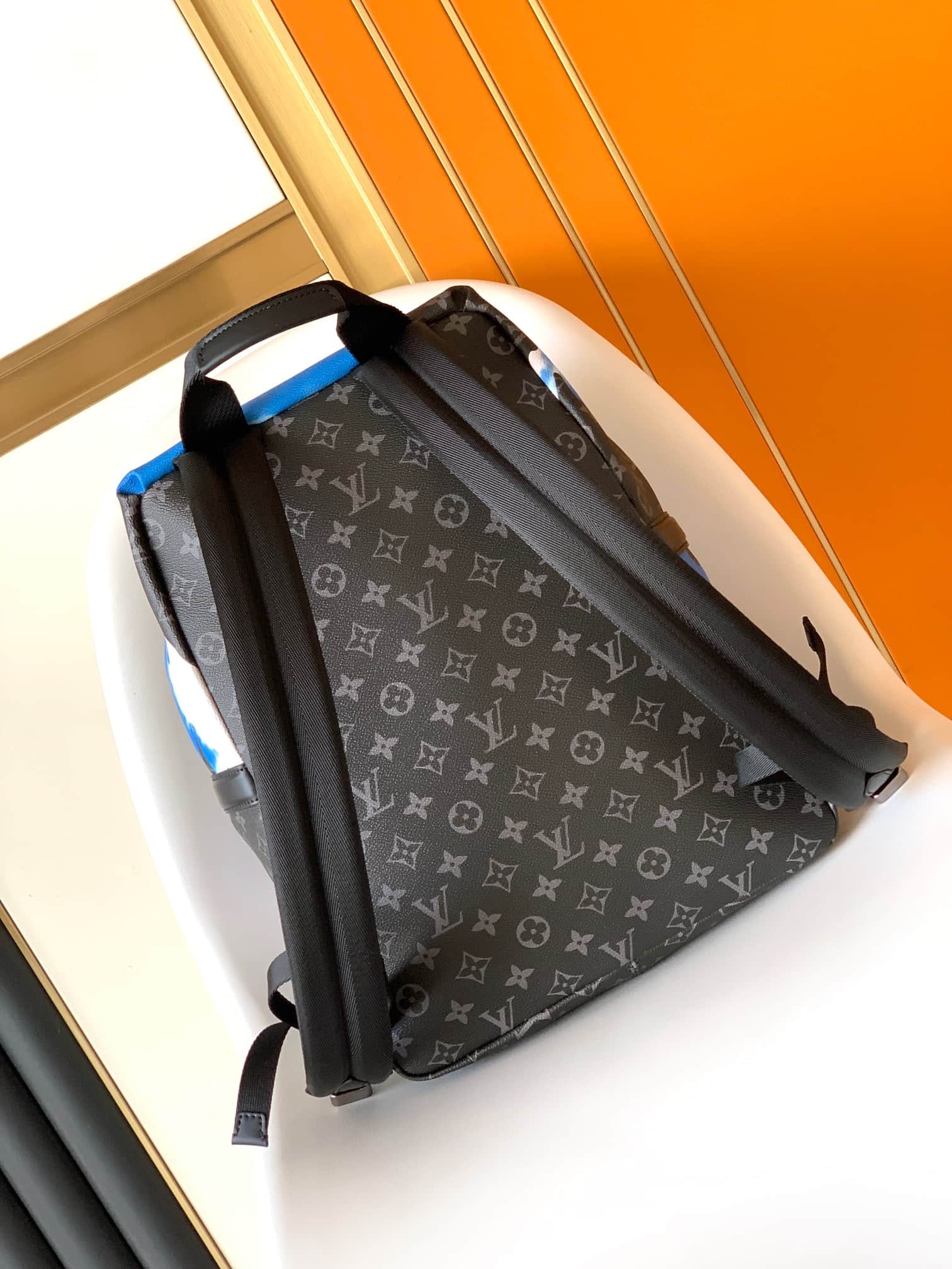 Louis Vuitton Sunset Monogram Eclipse Discovery Backpack M21429 High
