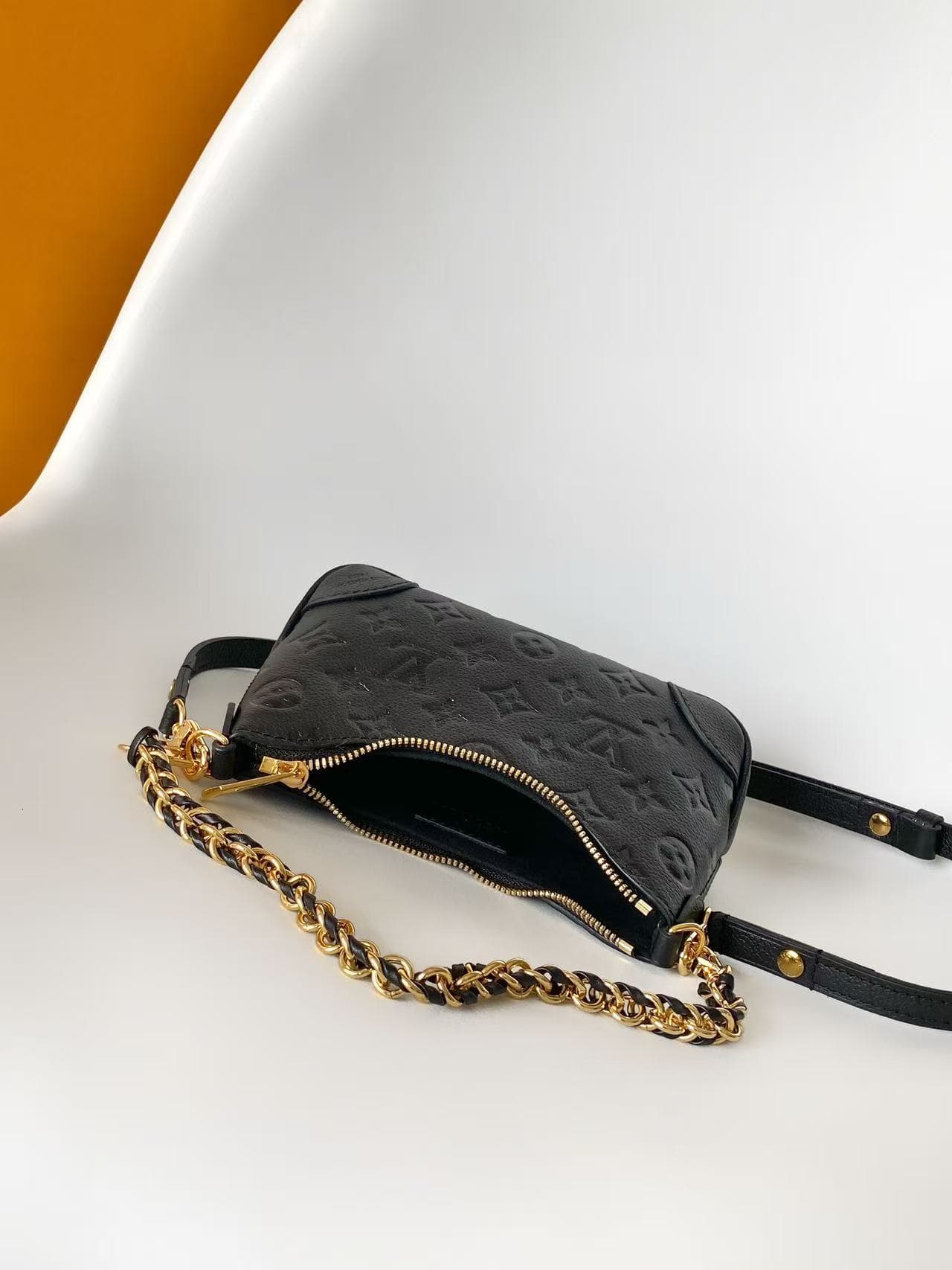 Louis Vuitton Nano Boulogne Black Cowhide leather M28427 High