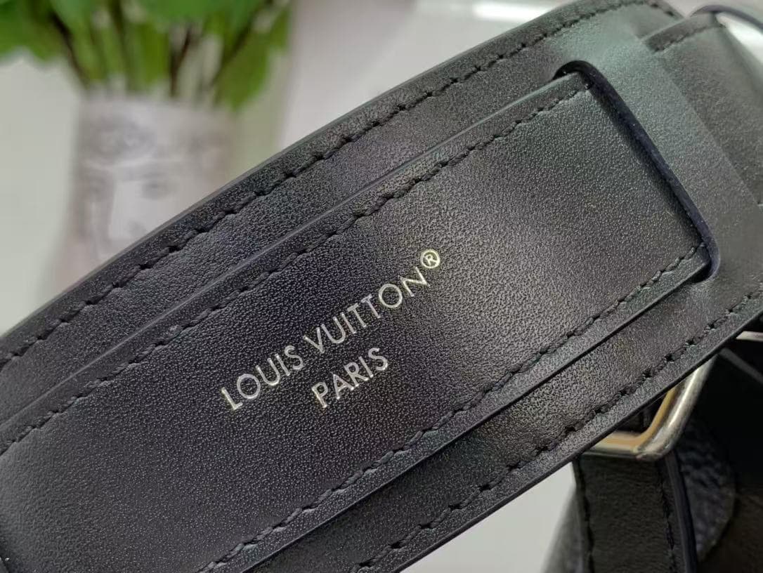 Louis Vuitton Nano LV Biker Bag Lambskin M14623 Black High