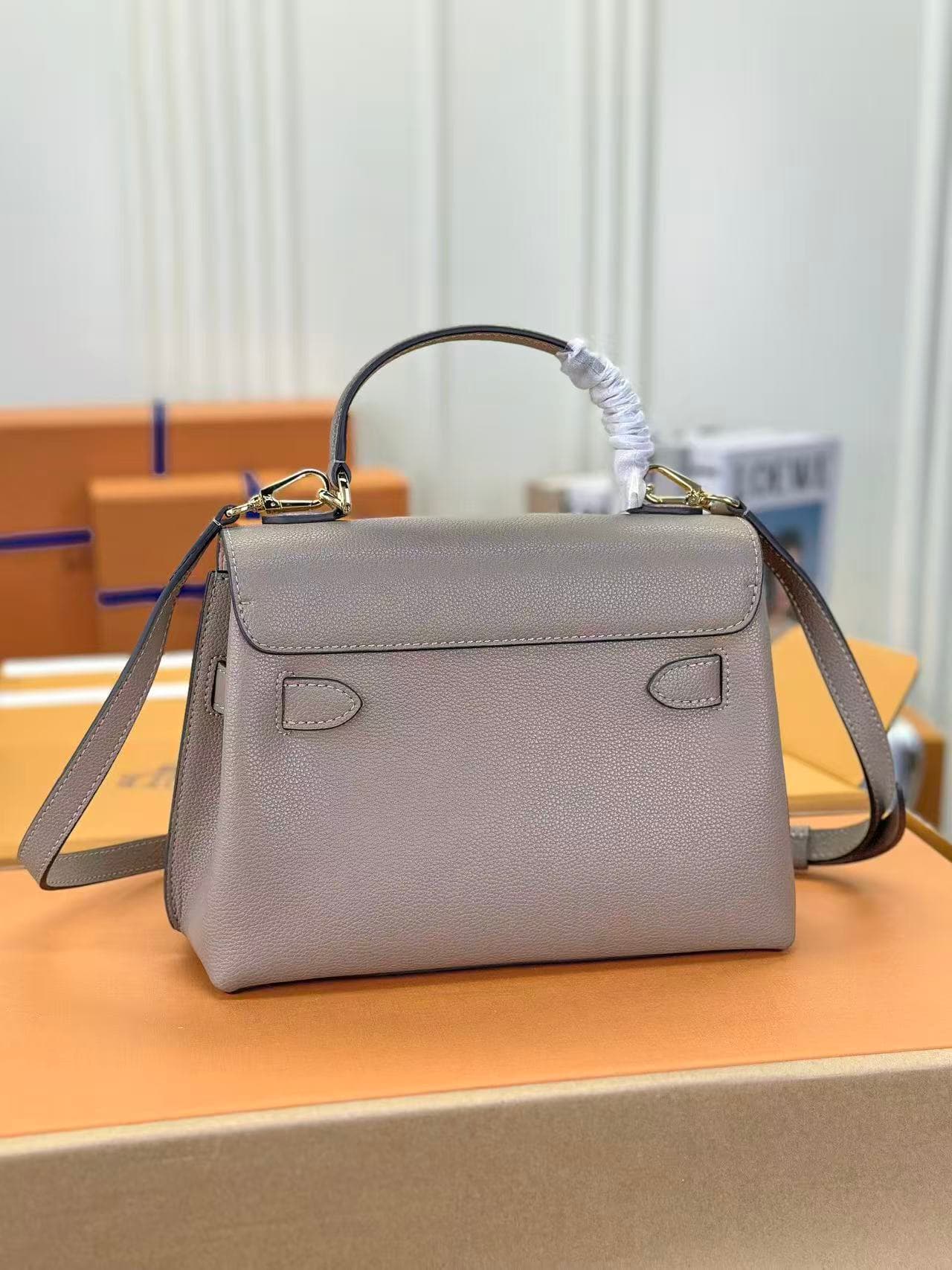 Louis Vuitton LOCKME EVER BB Grey High