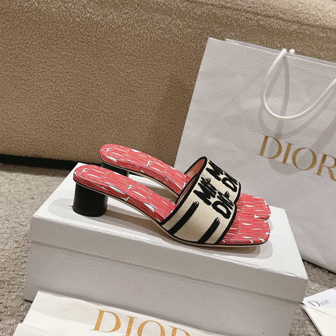 Dior Dway Slide shoes Medium Women